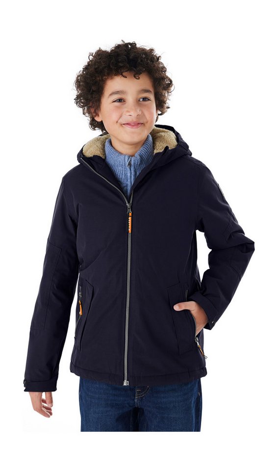 Killtec Funktionsjacke KOW 377 BYS JCKT Wasserdichte Funktionsjacke mit Kapuze, warmem Futter und Kinnschutz