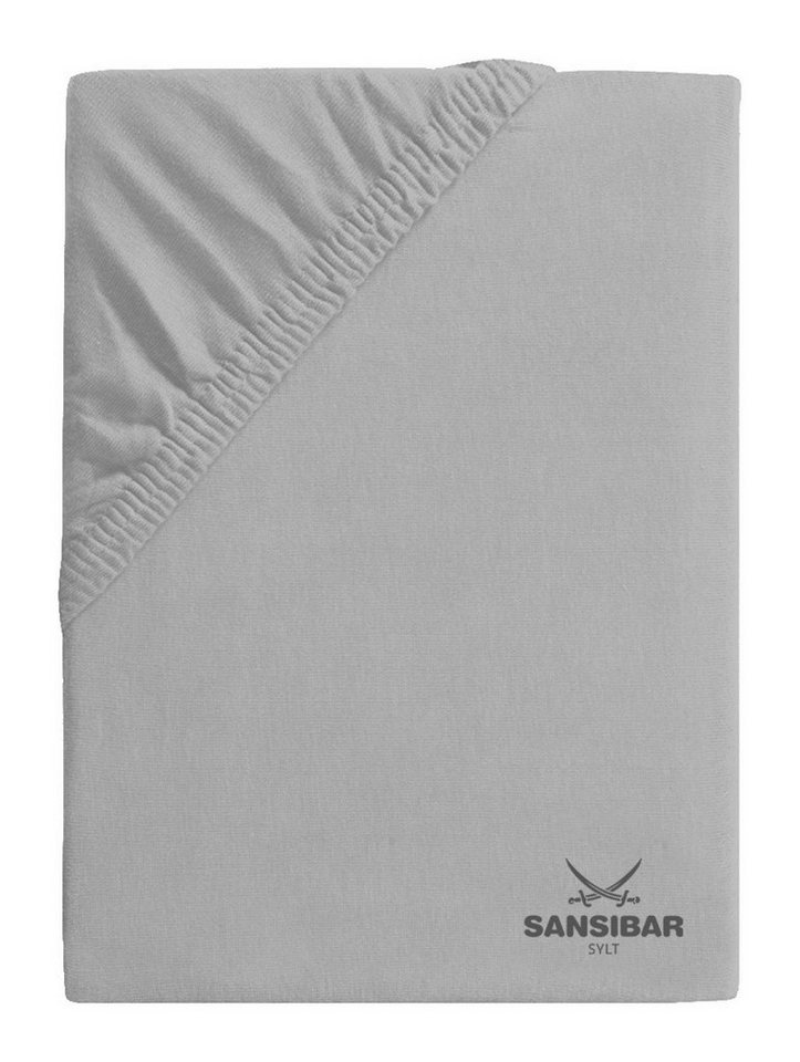 Sansibar Sylt Spannbettlaken Premium Topper-Spannbetttuch, Sansibar, Topperbezug, Gummizug: hochwertiges Rundumgummi, Matratzenbezug bis zu 15 cm Steghöhe, dicker Stoff, faltenfreier Sitz