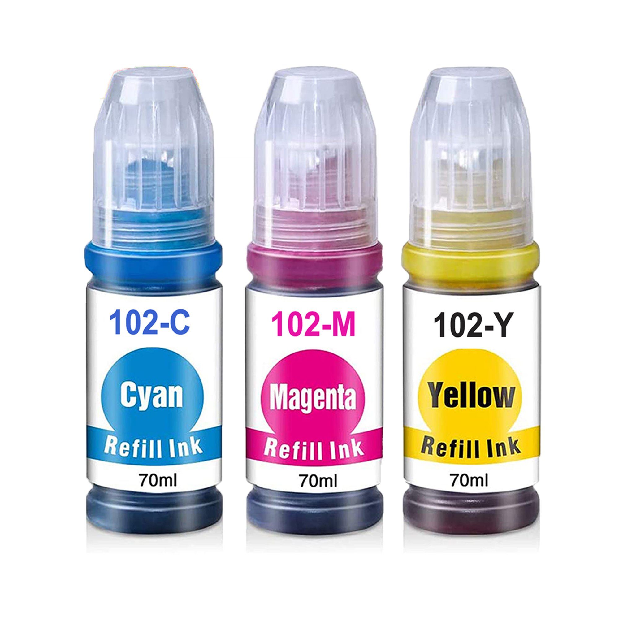 102 Refill ink compatible for Epson EcoTank ET-2700 ET-2750 ET