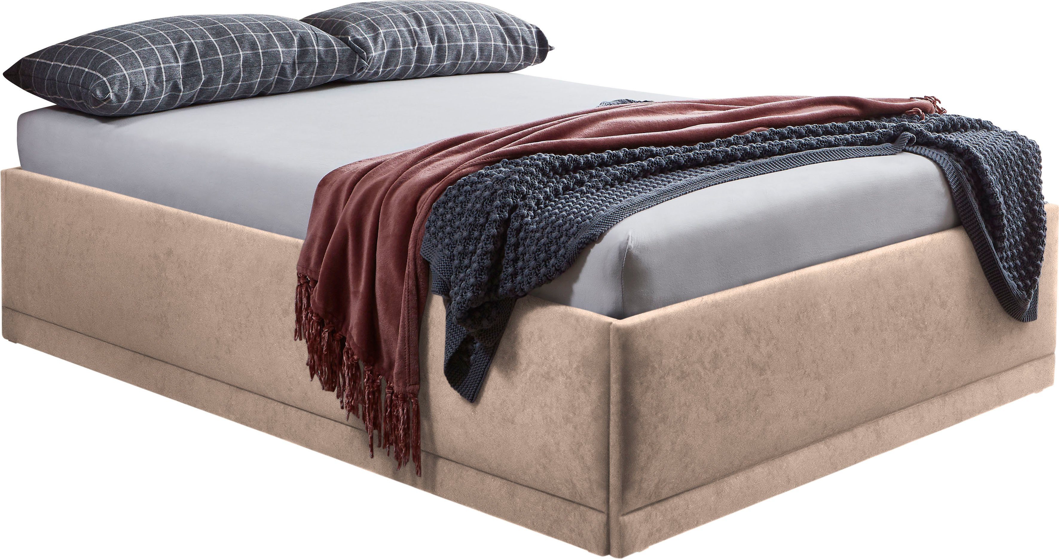 Westfalia Schlafkomfort Polsterbett "Texel" Standardhöhe mit Zierkissen, Be günstig online kaufen