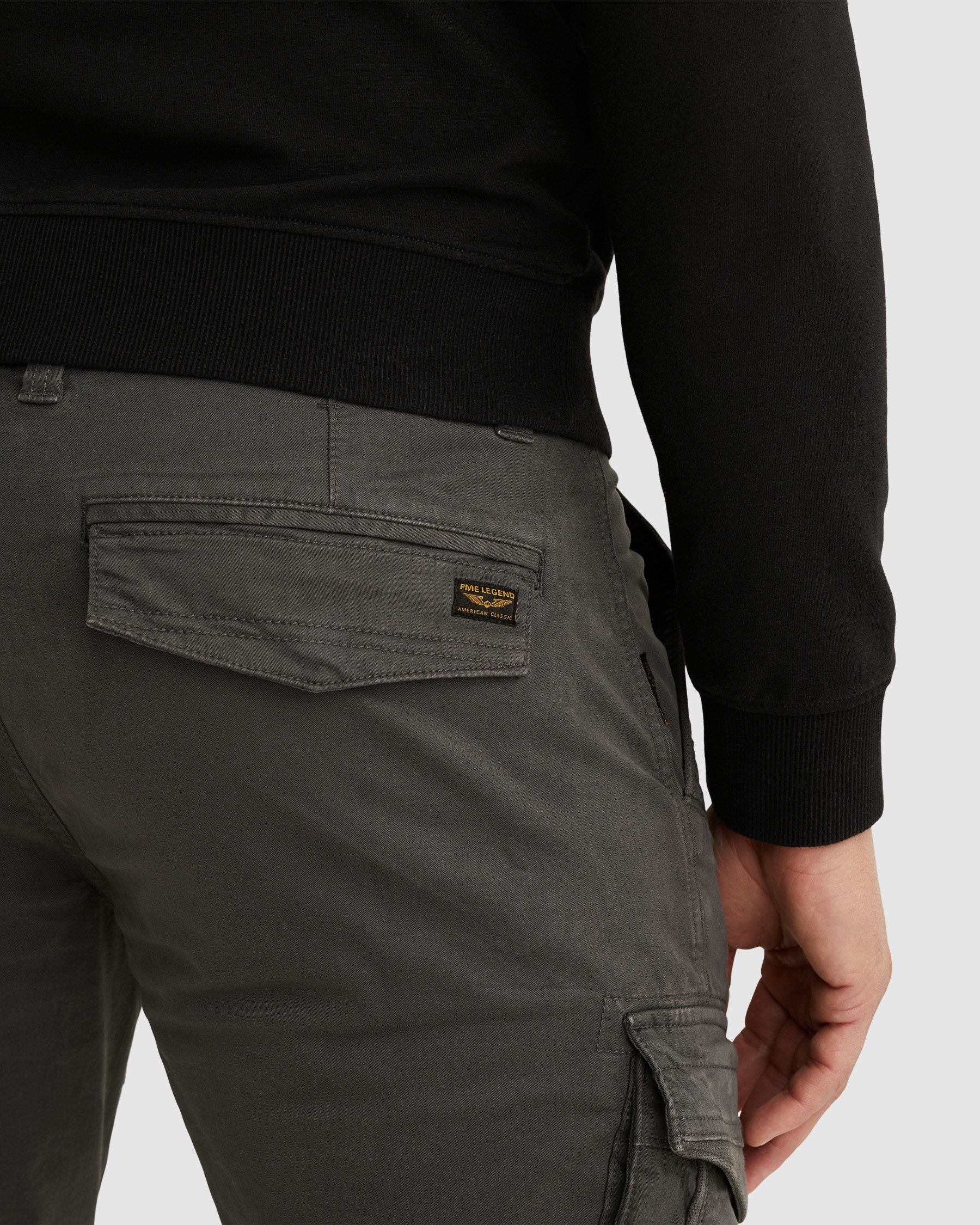 PME LEGEND Cargohose Nordrop Stretch Twill mit Logo Stickerei – Bild 4 von 5