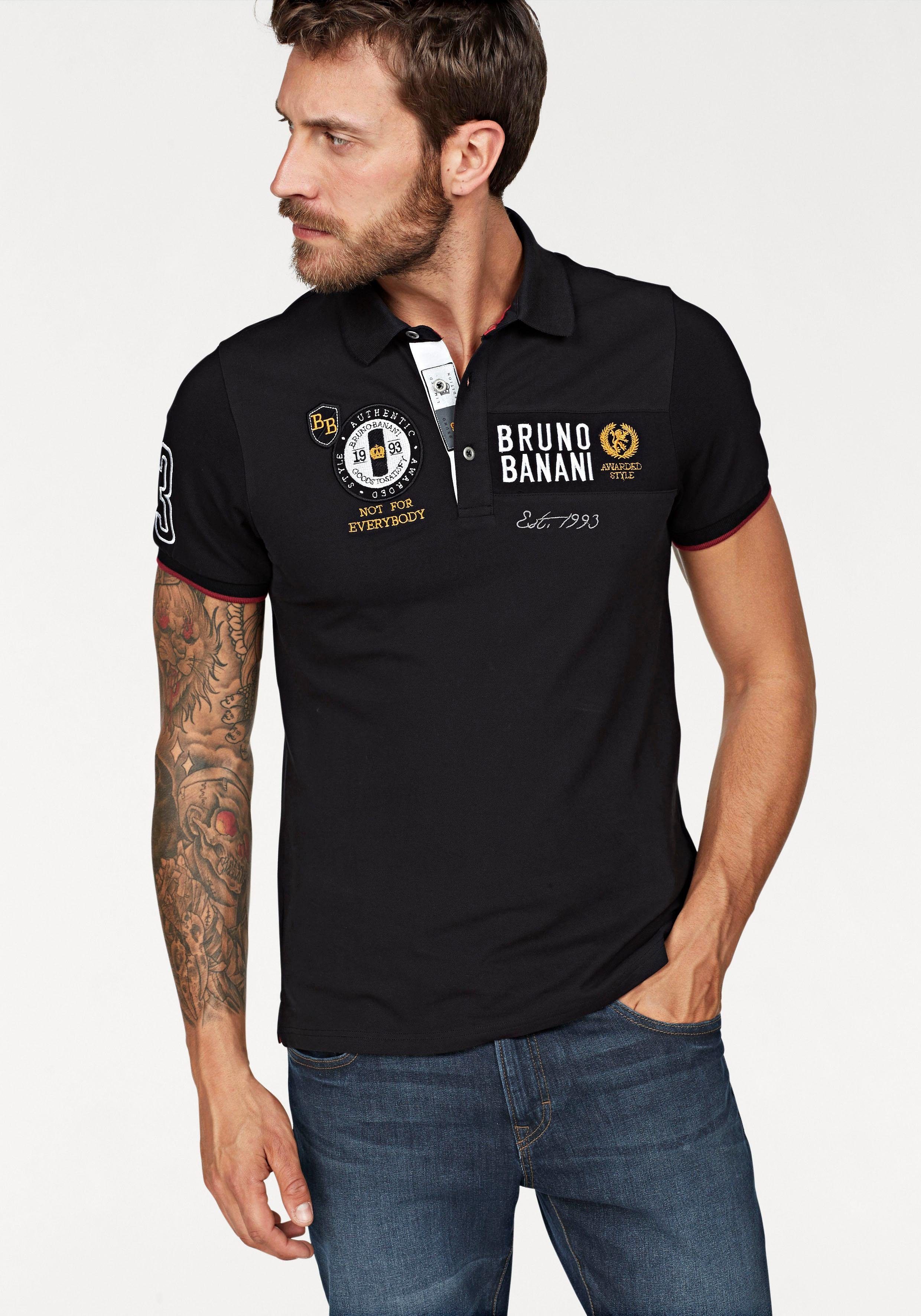 Bruno Banani Poloshirt Piqué Qualität online kaufen | OTTO