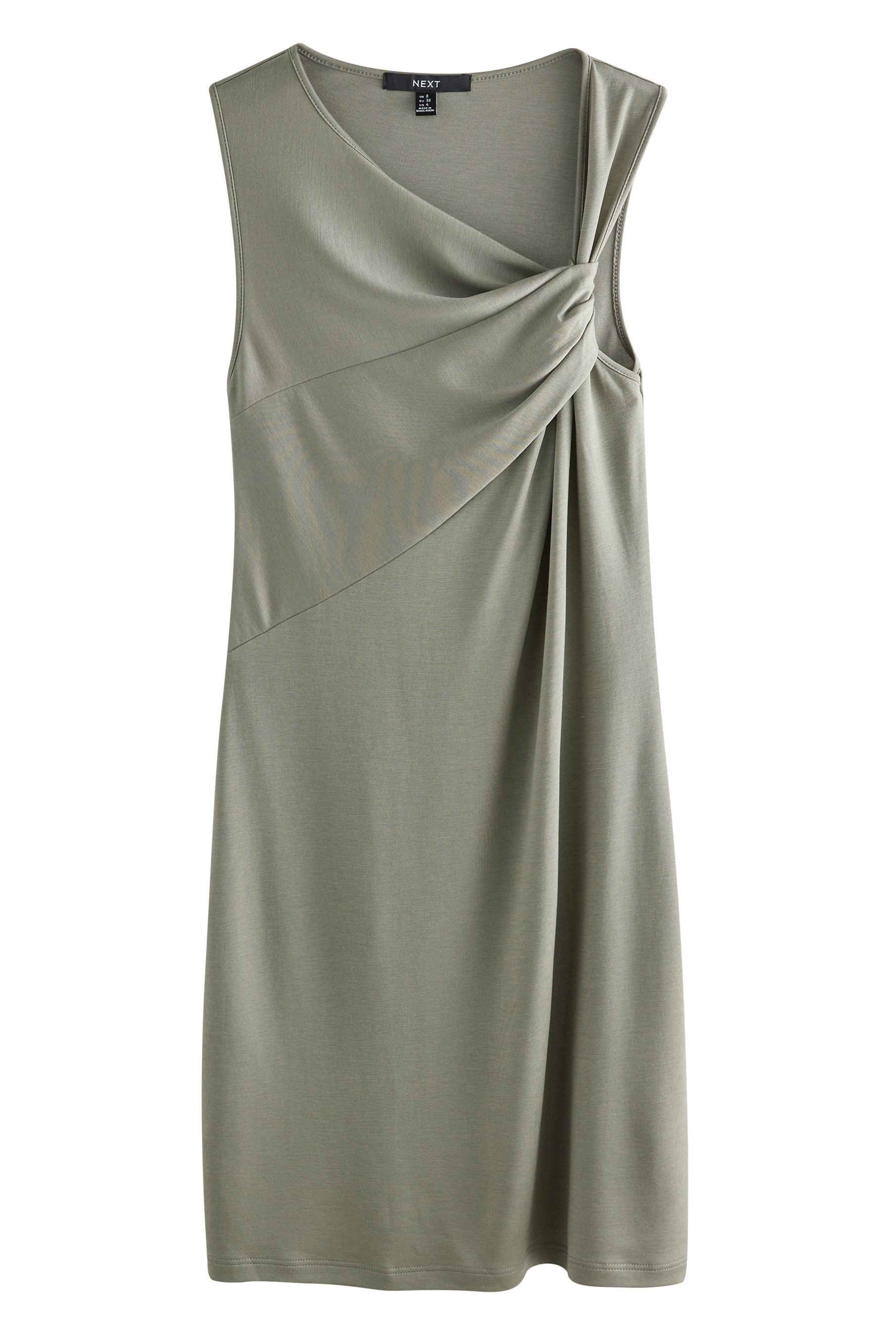 Next Jerseykleid Anschmiegsames Minikleid mit Drehdetail (1-tlg) günstig online kaufen