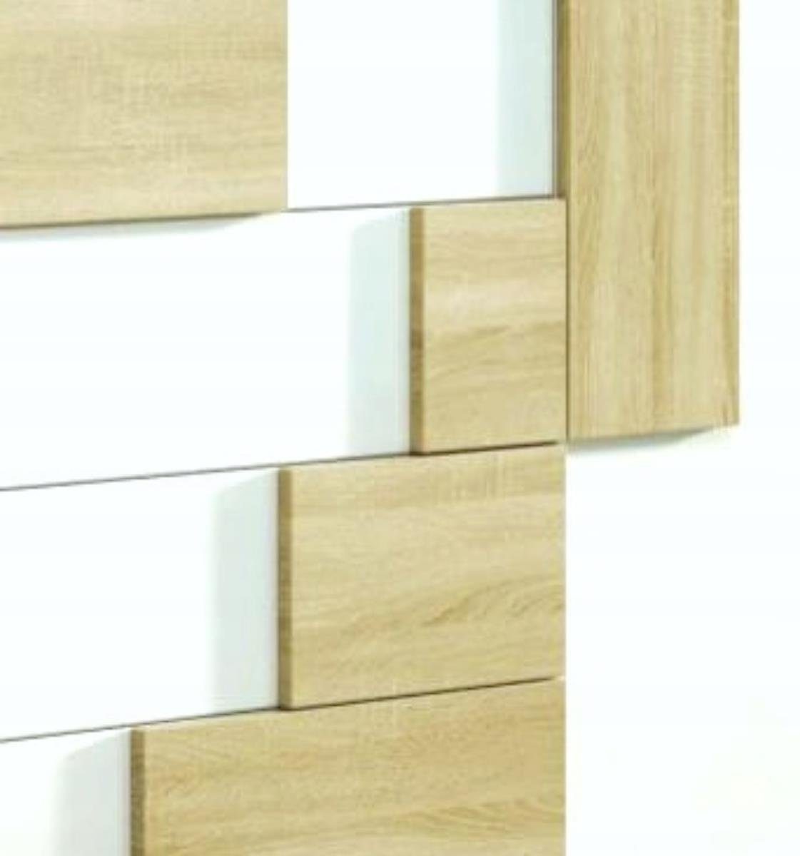 (modernes Beton Sideboard Schubladen Beautysofa Design,eintürig mit Kommode mit Mehrzweckschrank), Einlegeböden, 4 ELSA
