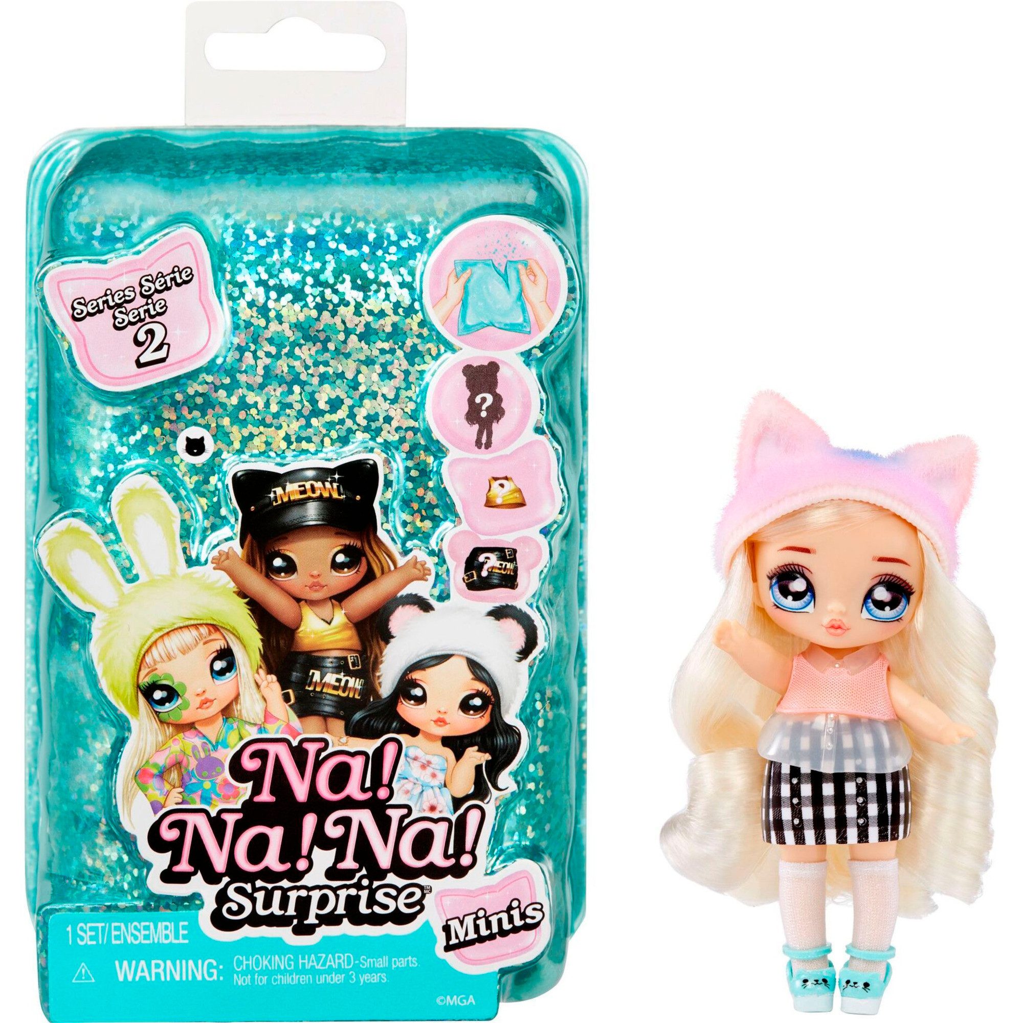 MGA ENTERTAINMENT Babypuppe Na! Na! Na! Surprise Minis Serie 2