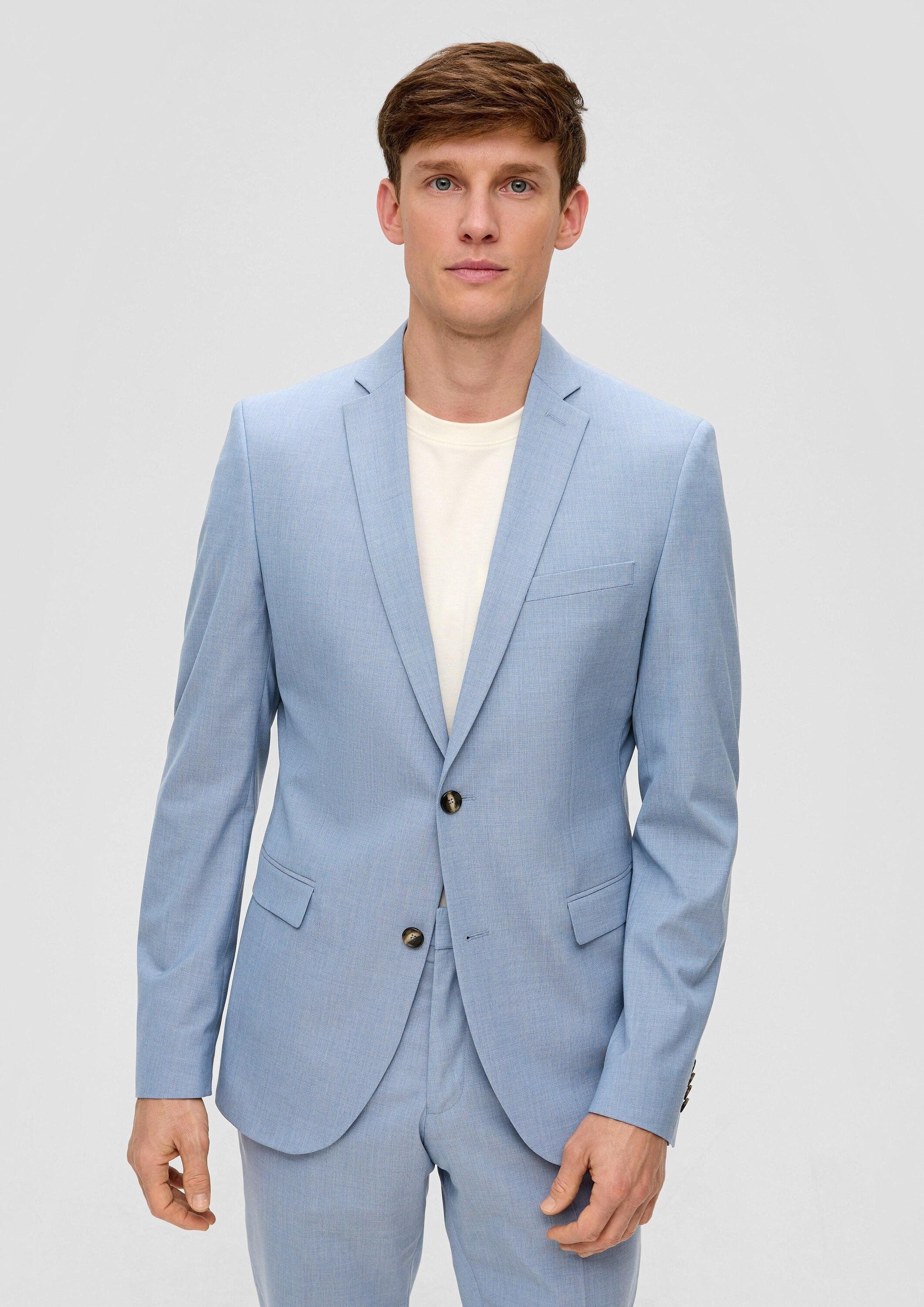 s.Oliver Sakko Indoor-Sakko S.OPURE s.O PURE: Anzugsakko mit feiner Webstruktur