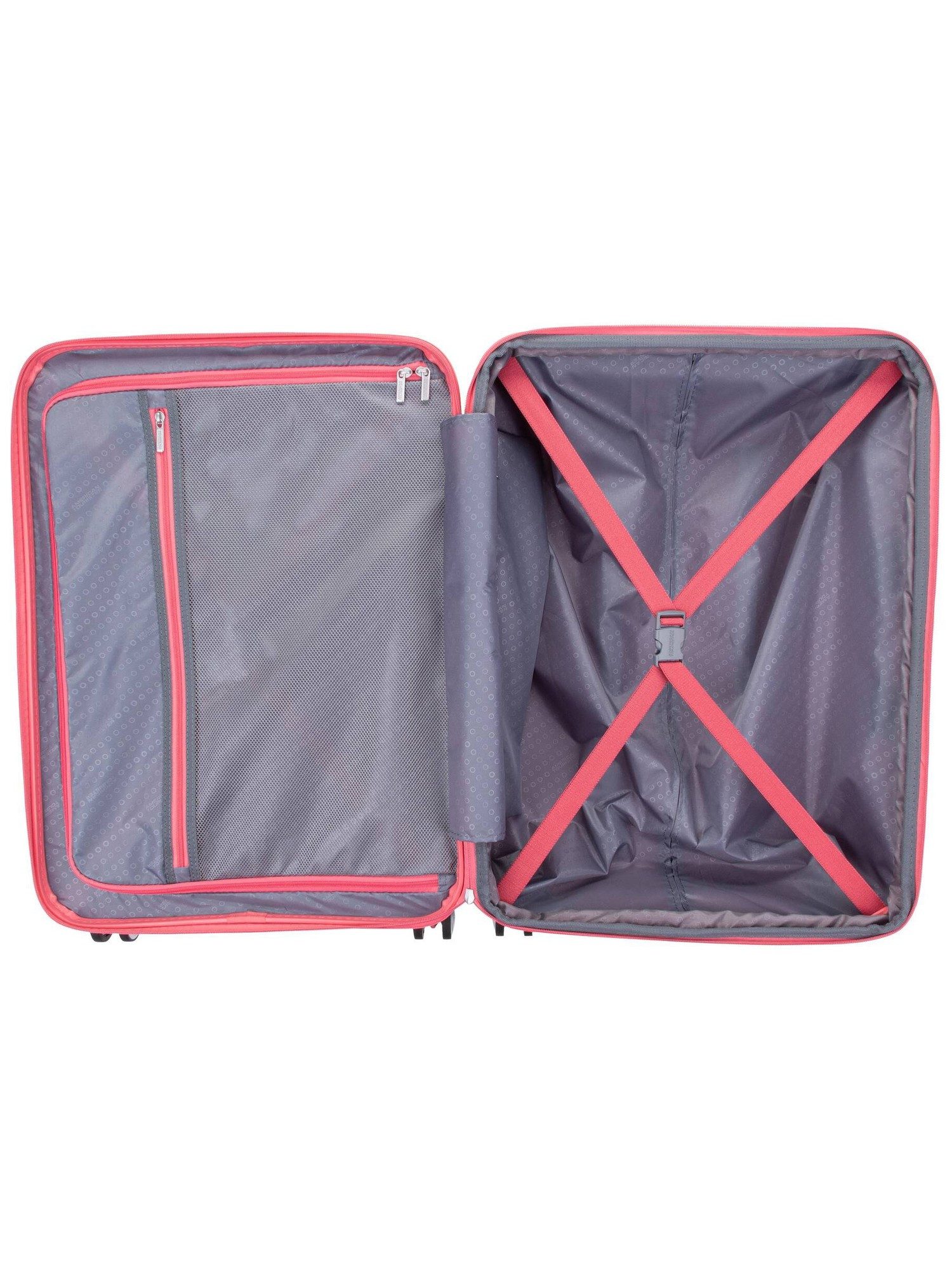 American Tourister® Trolley SoundBox Spinner 67 EXP, 4 Rollen