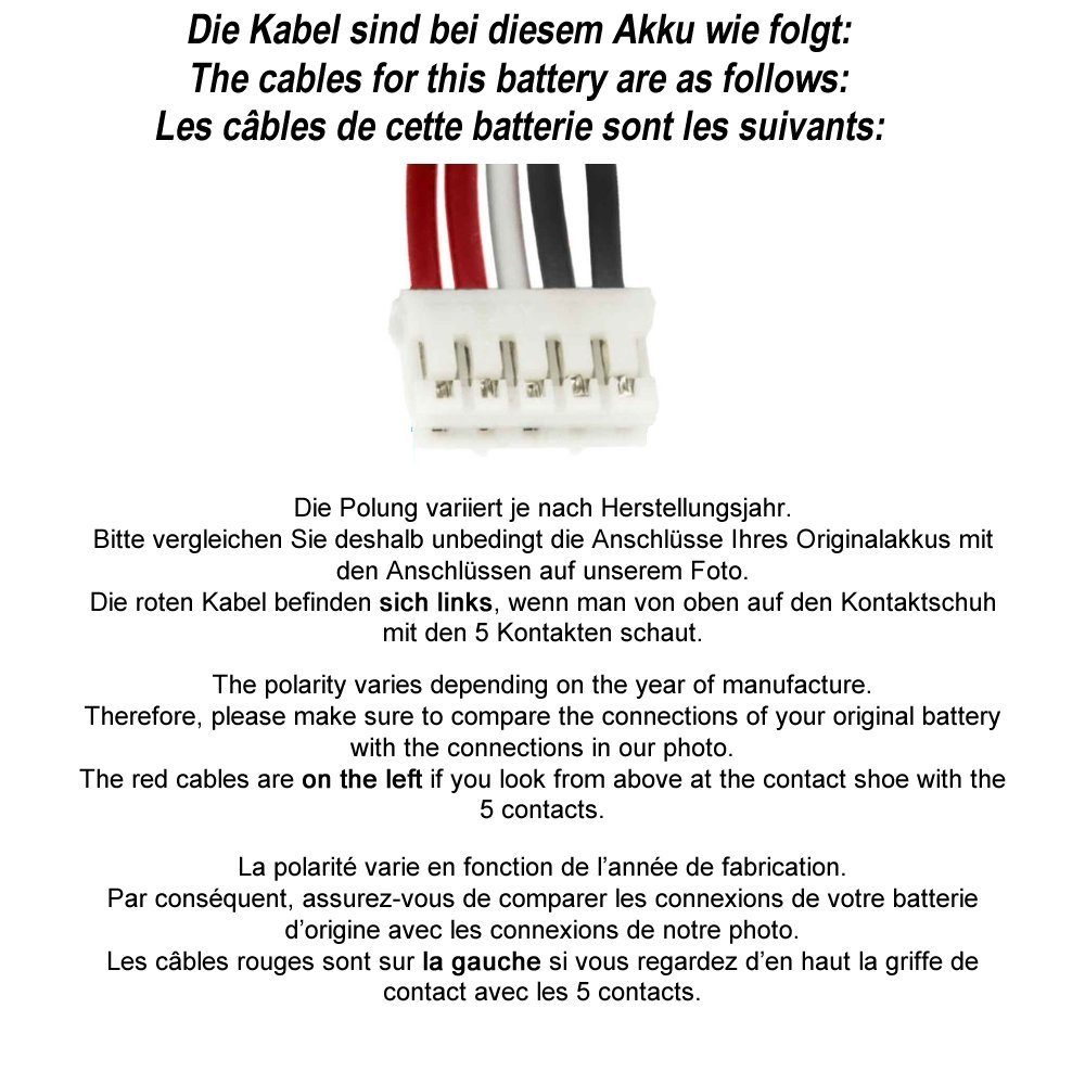 ARLI Akku passend für JBL Charge 2 Plus 2+ Charge 3 2015 Version 2 Akku (1 St)