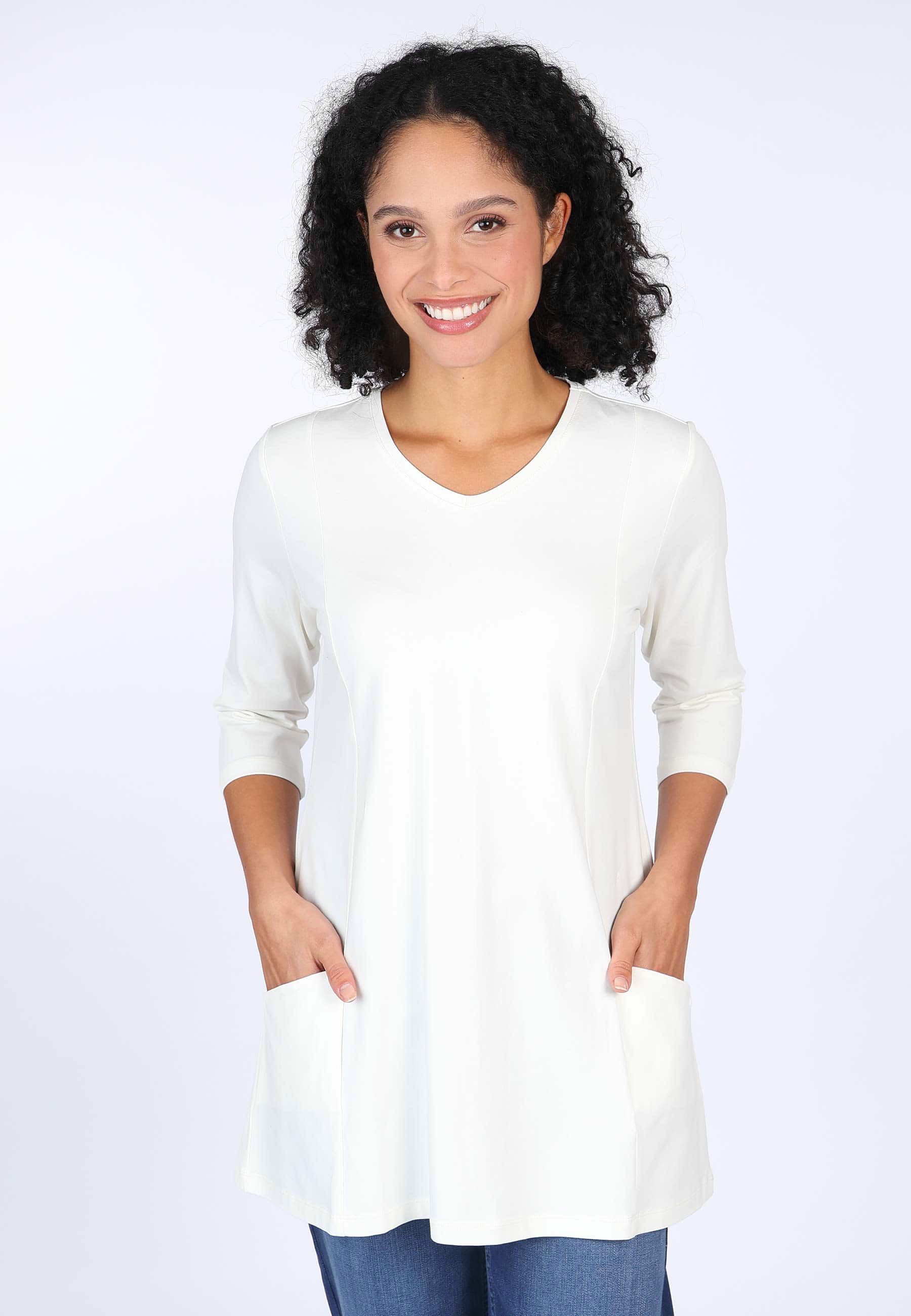 Deerberg Tunika Kareena solid