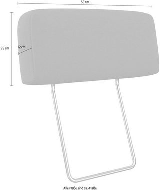 sit&more Kopfstütze Visby, (Set-2), auch erhältlich in dem mit Wasser zu reinigendem "Soft clean" Bezug