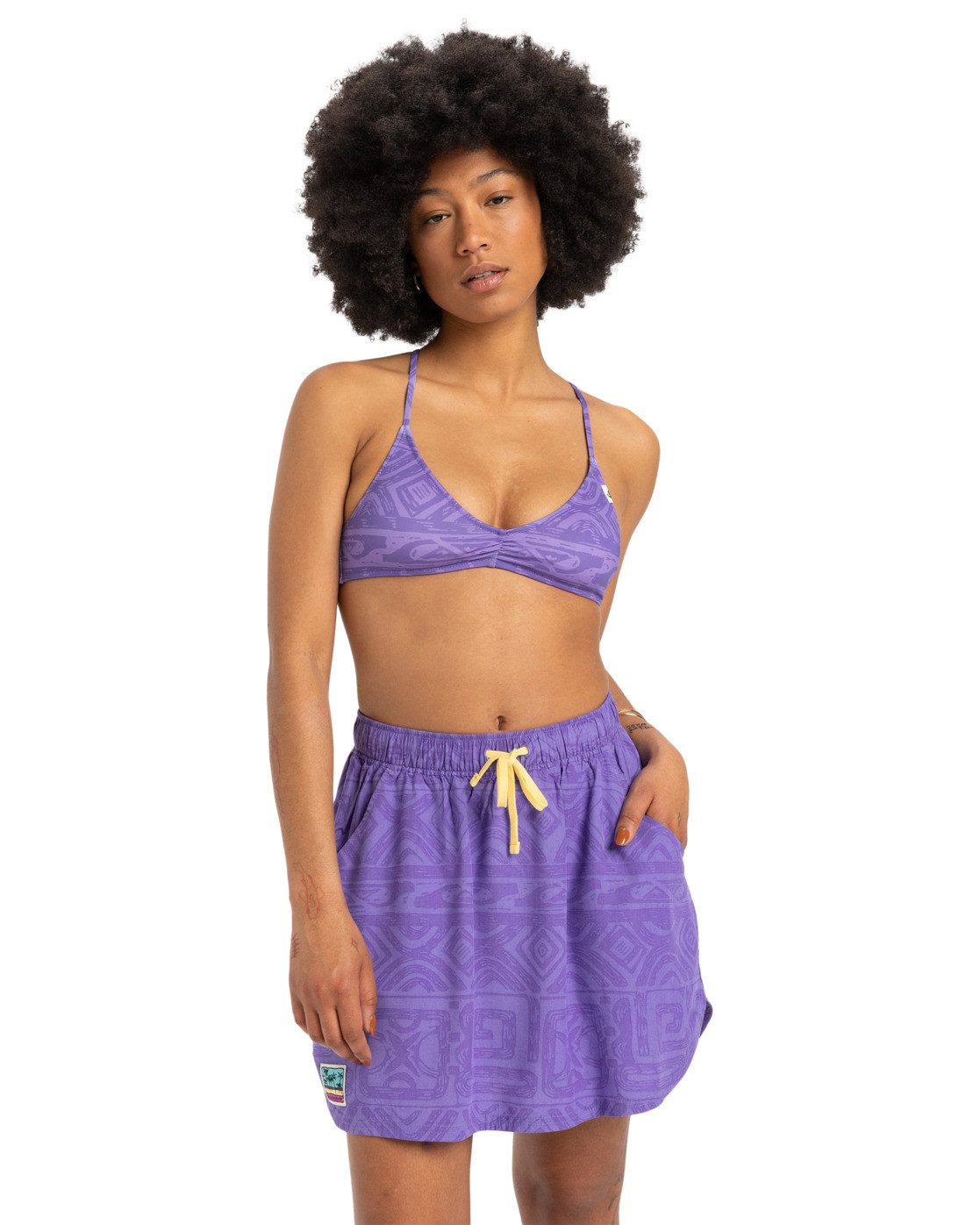 Quiksilver Sommerrock AOP günstig online kaufen