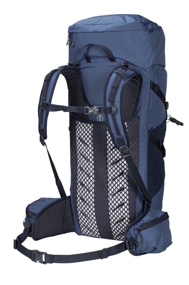 Jack Wolfskin Wanderrucksack Cyrox Shape (Aeroshape Pro-Tragesystem) dunkelblau 35 Liter