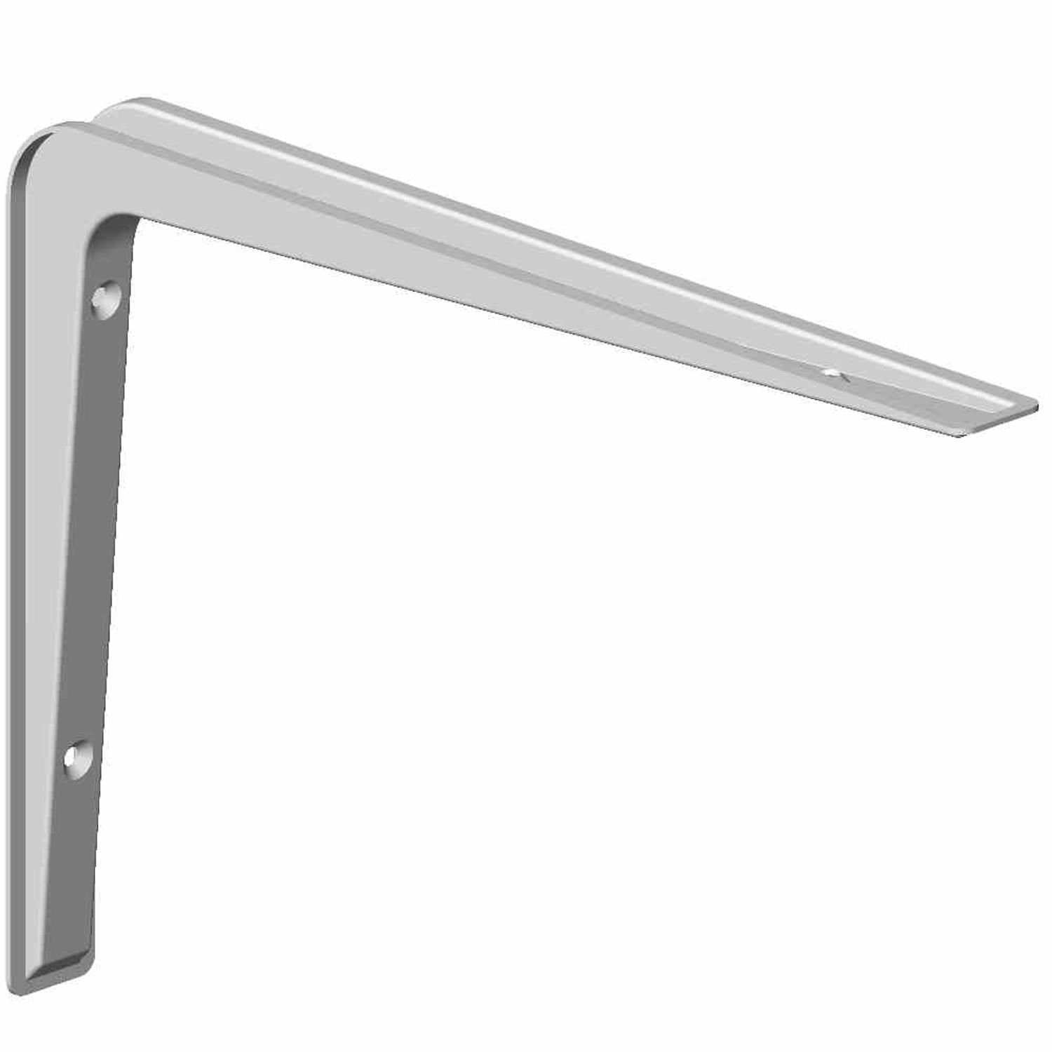 Regal 10 x 2 Stück Konsolen weiß 190 x 270 mm