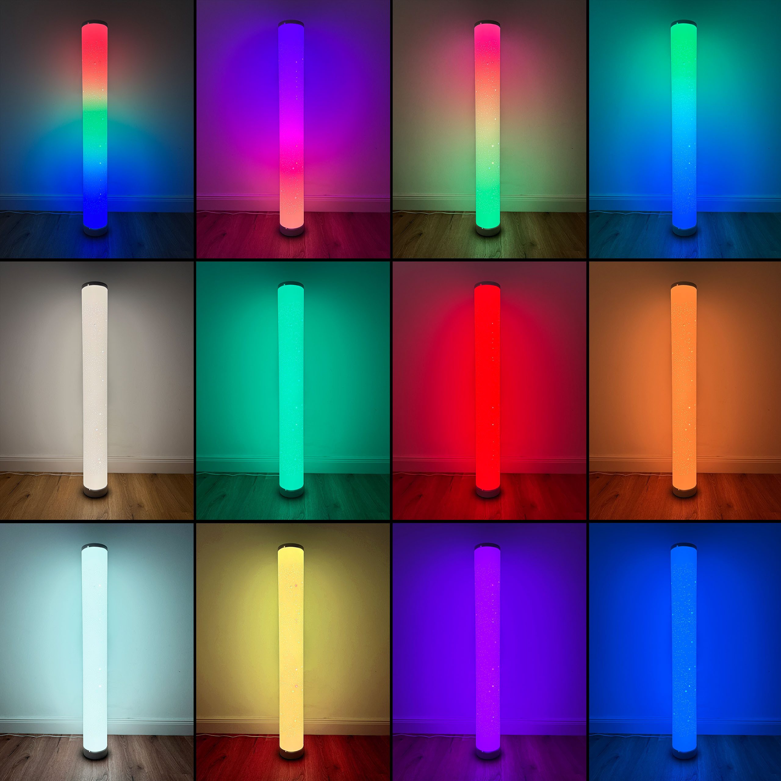 BONETTI LED Stehlampe LED Lichtsäule mit günstig online kaufen