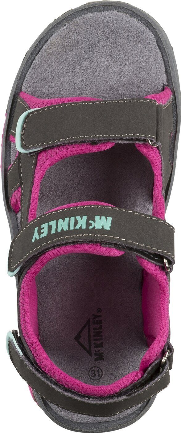 McKINLEY Ki.-Trek-Sandale Tarriko III ANTHRACITE/PINK/MINT Outdoorsandale