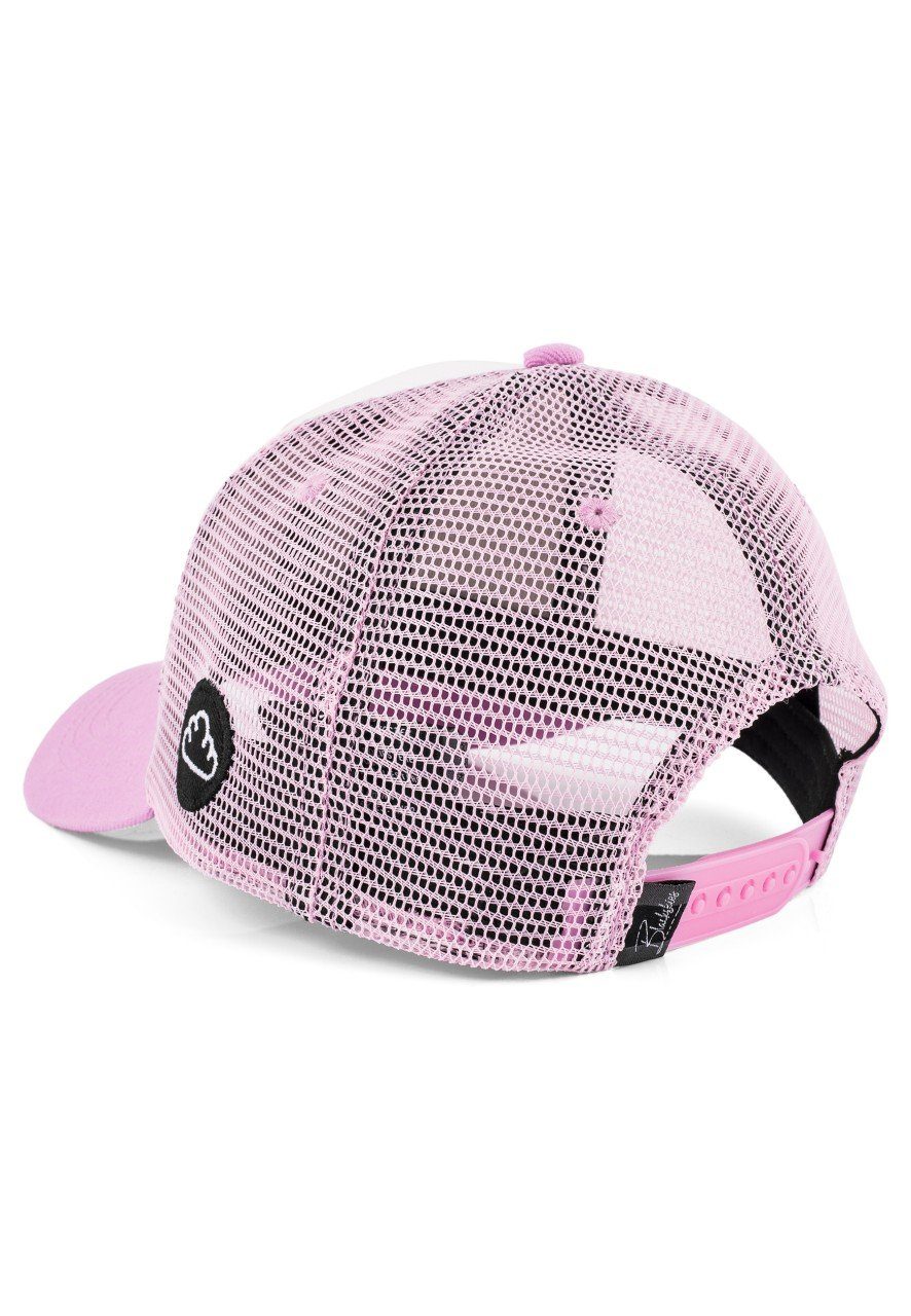 Blackskies Baseball Cap Race Baseball Cap Weiß-Rosa