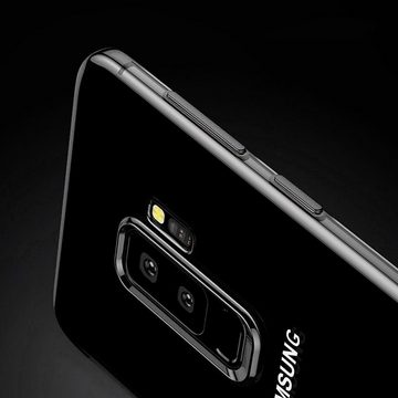 CoolGadget Handyhülle Slim Case Farbrand für Samsung Galaxy S9 Plus 6,2 Zoll, Hülle Silikon Cover für Samsung S9+ Schutzhülle