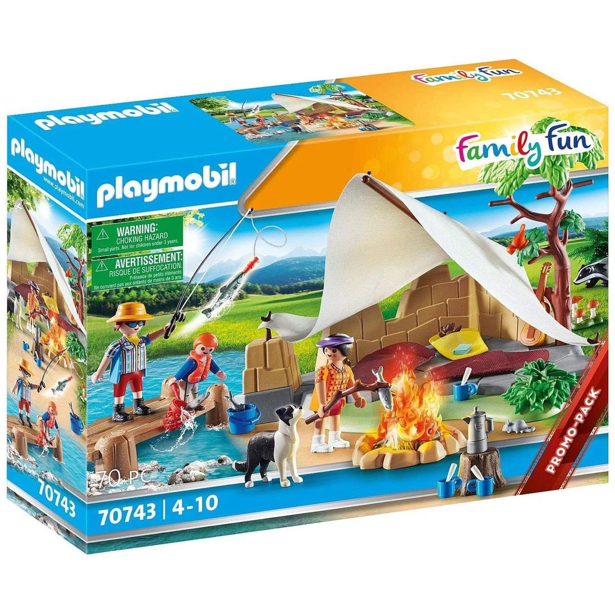 Playmobil® Spielbausteine 70743 Familie beim Campingausflug