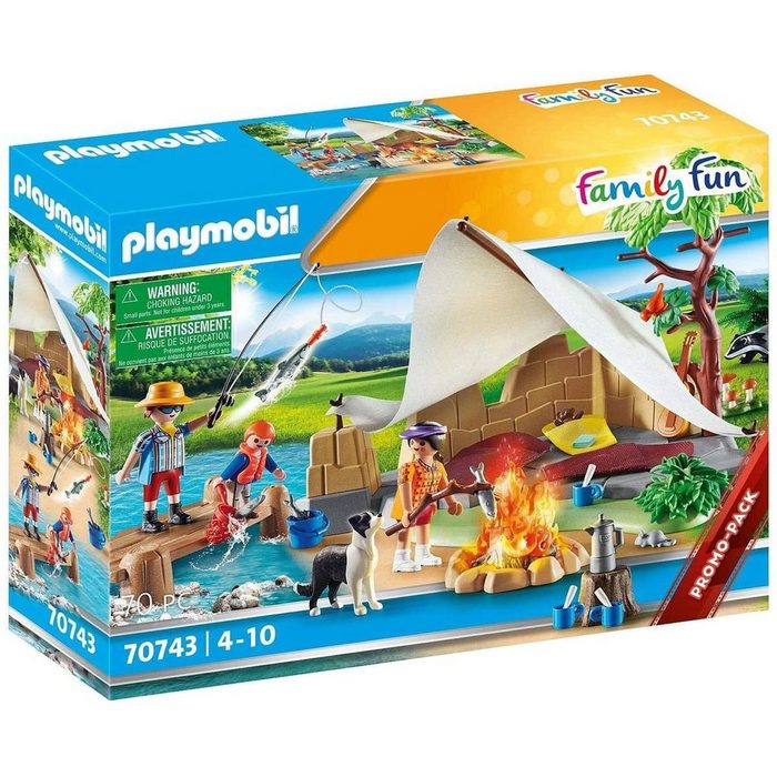 Playmobil® Spielwelt PLAYMOBIL® 70743 - Family Fun - Familie beim Campingausflug