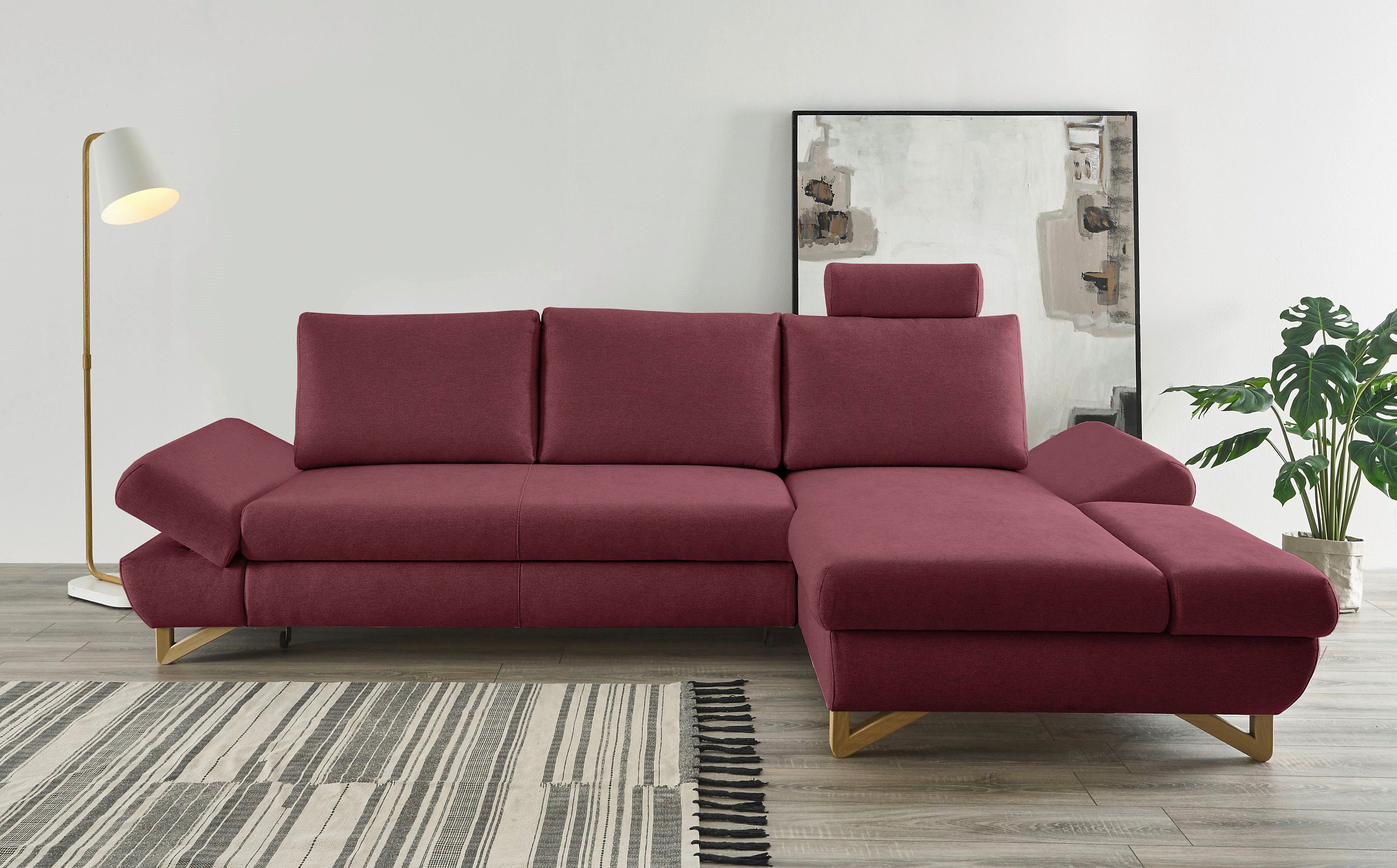INOSIGN Schlafsofa City/Giron, komfortable Bettfunktion (Liegefläche günstig online kaufen