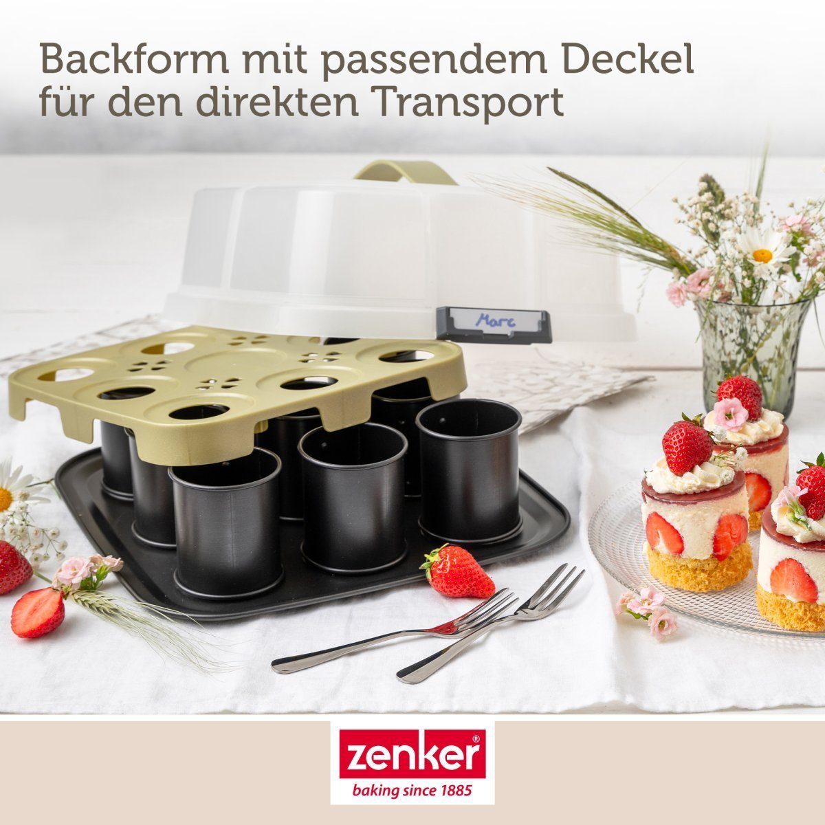 Click Zenker Go Bake, & Backblech
