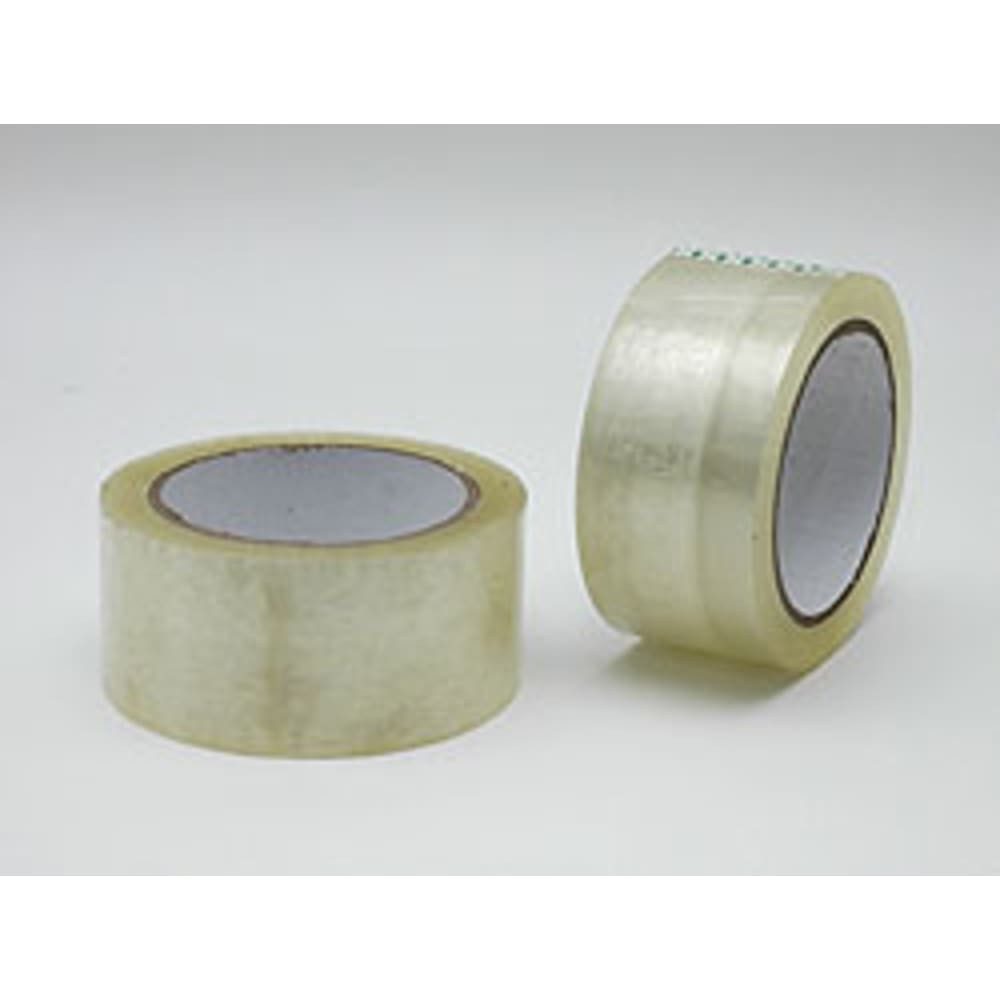 HundB Paket-Klebeband Paketband 66m x 50mm, transparent, Acrylat-Kleber, geräuscharm, 28mµ (Einzelartikel, 1-St., Einzelartikel) Klebeband Verpackungsband Kleberolle Klebestreifen Klebebandrolle