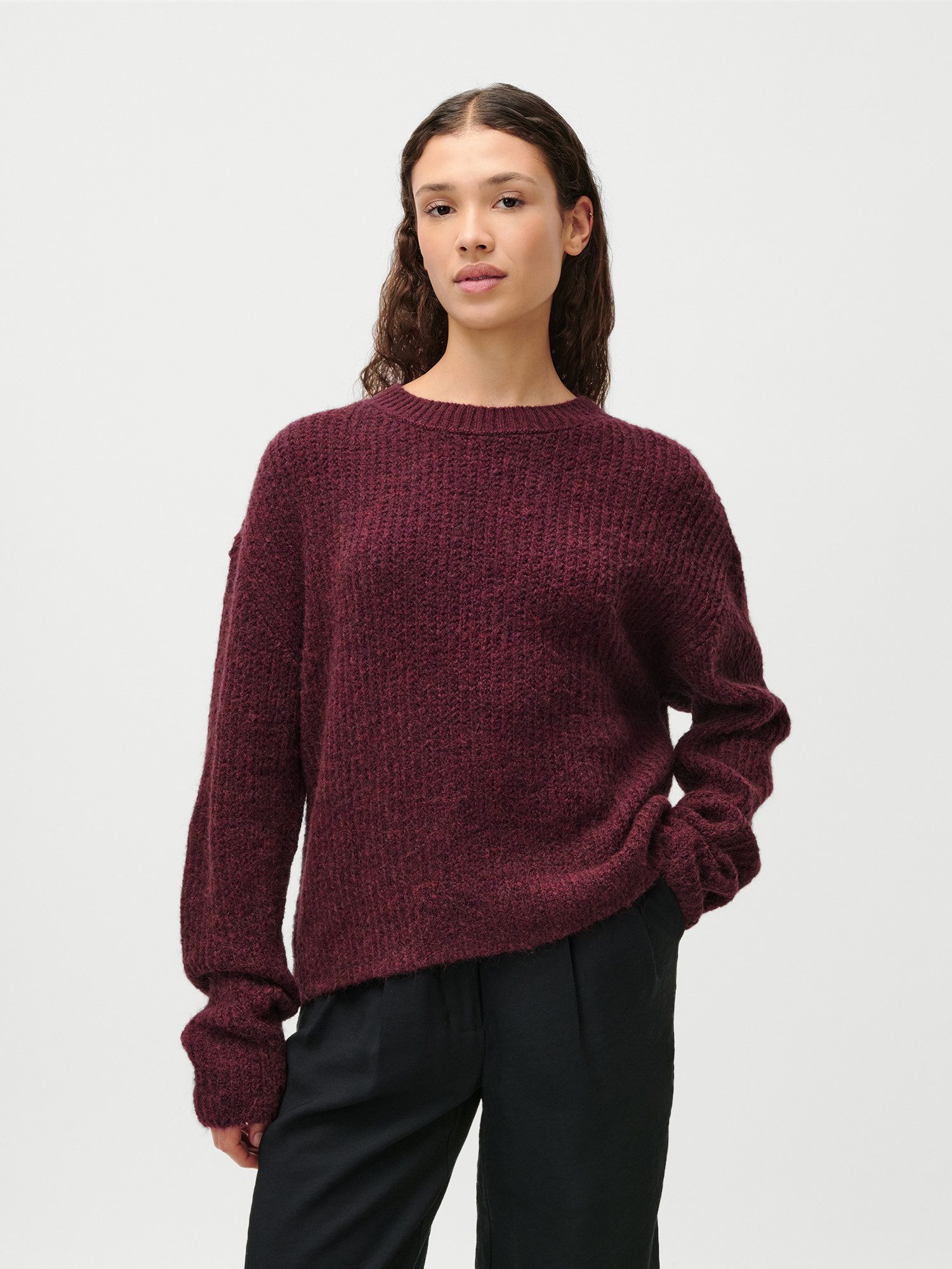 LeGer Strickpullover Florina, LeGer by Lena Gercke überschnittene Schultern günstig online kaufen