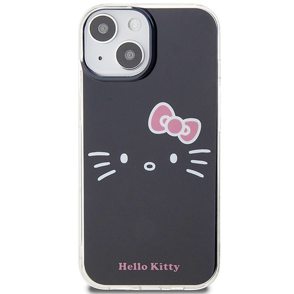 Hello Kitty Handyhülle Schutzhülle Hartschale Motivhülle 6,1 Zoll, IML-Druck, Kitty-Motiv, kratzfest, stoßdämpfend