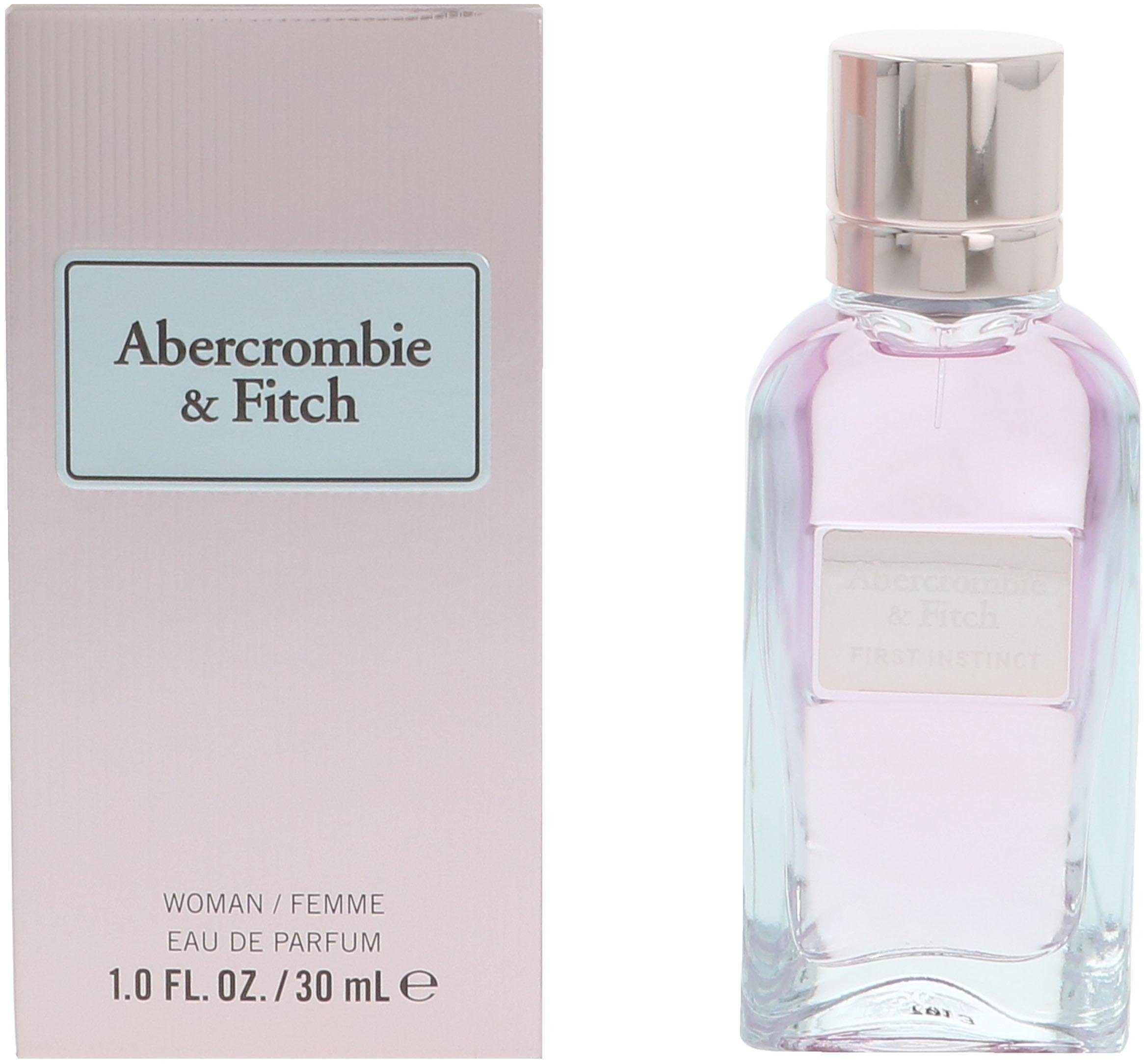 Abercrombie & Fitch Eau de Parfum FIRST INSTINCT WOMEN, Blumig-fruchtiger Duft mit Grapefruitschale, Orchidee und Tonkabohne.