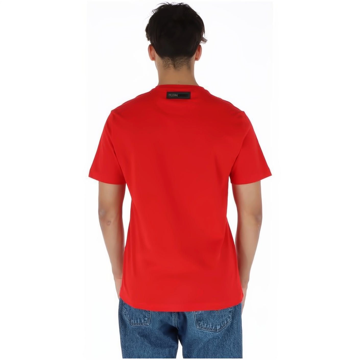 PLEIN SPORT T-Shirt ROUND Look, vielfältige Tragekomfort, Farbauswahl NECK hoher Stylischer