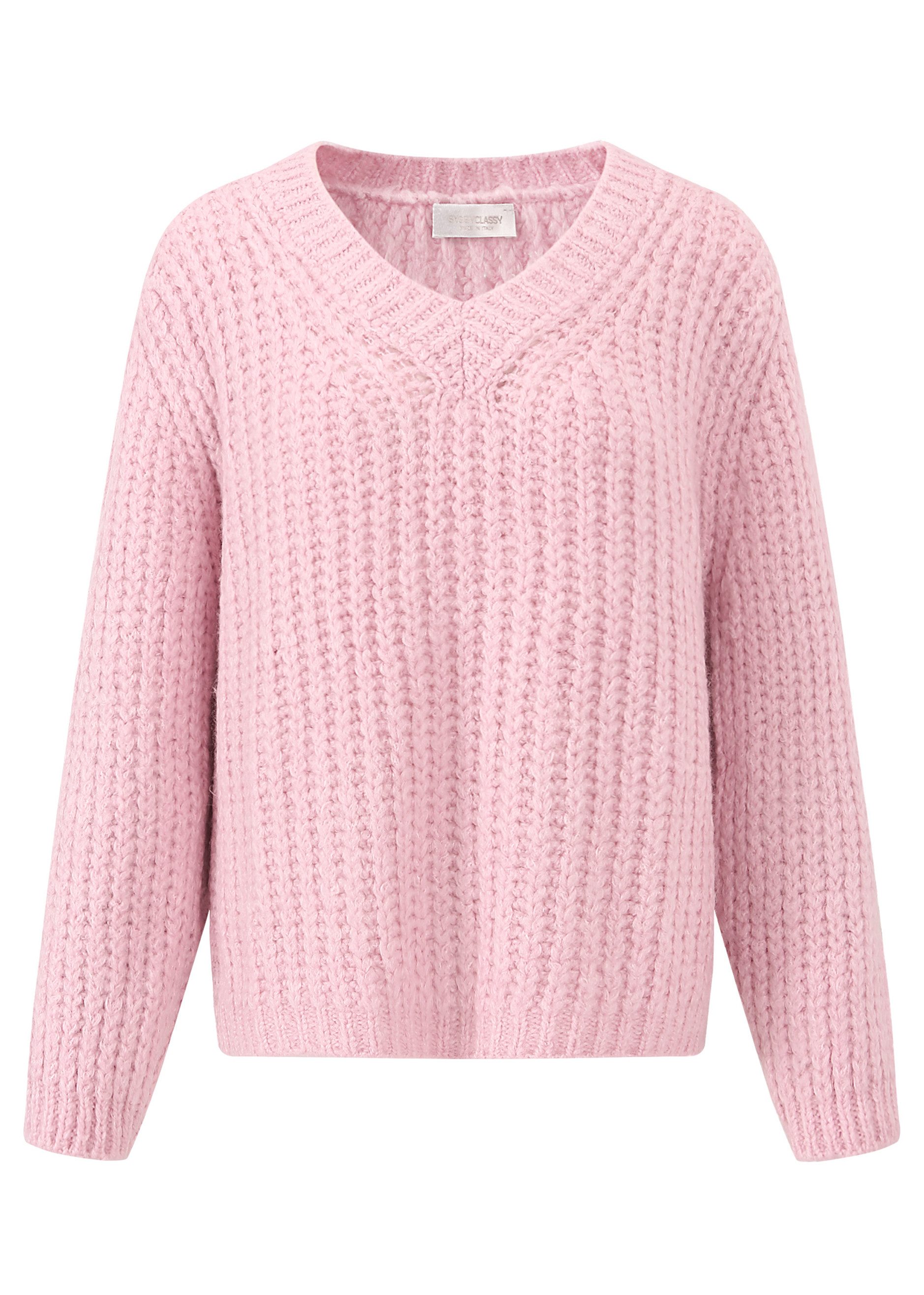 SASSYCLASSY Strickpullover Oversize Grobstrickpullover Damen mit günstig online kaufen