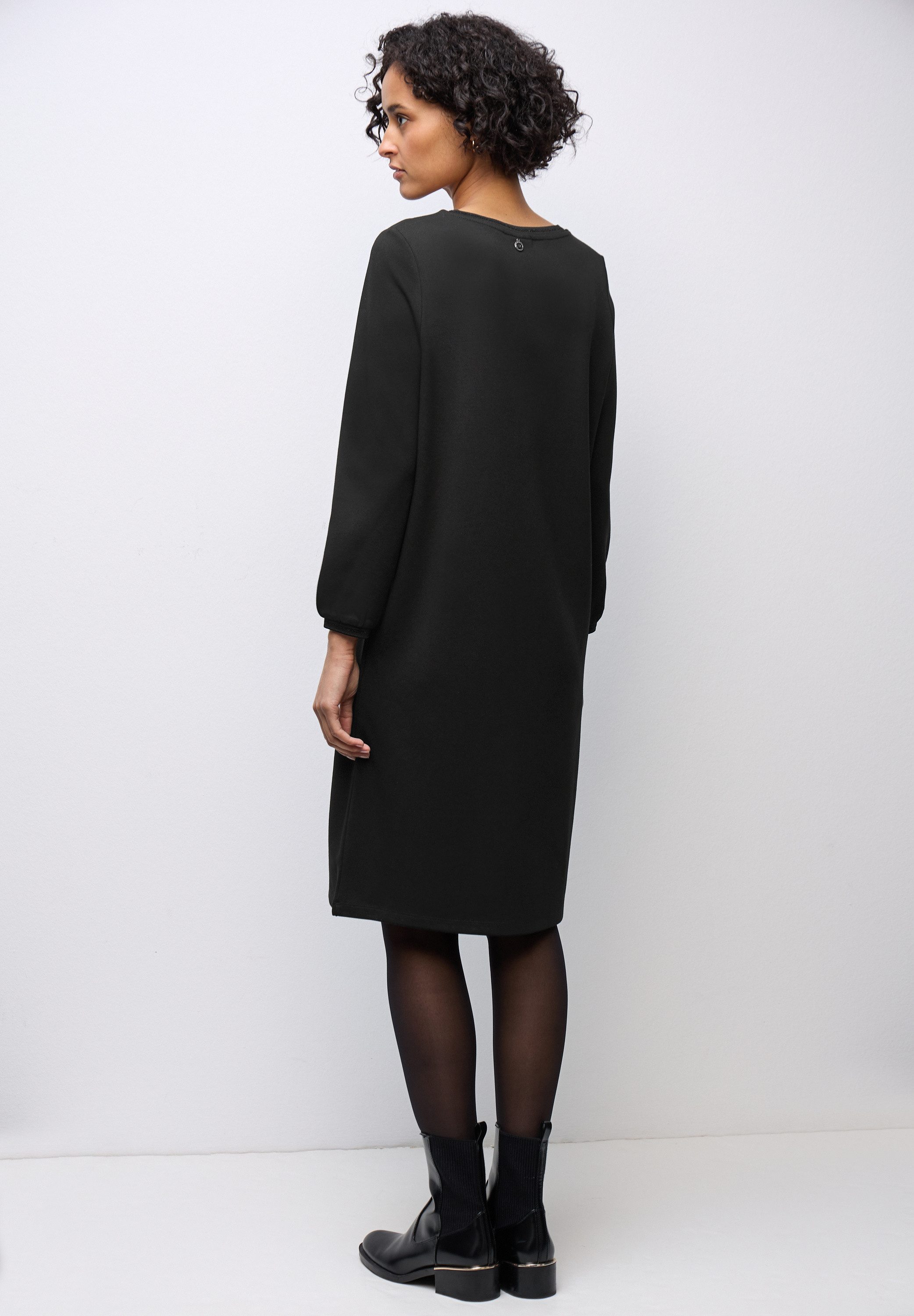 STREET ONE Jerseykleid in Unifarbe günstig online kaufen