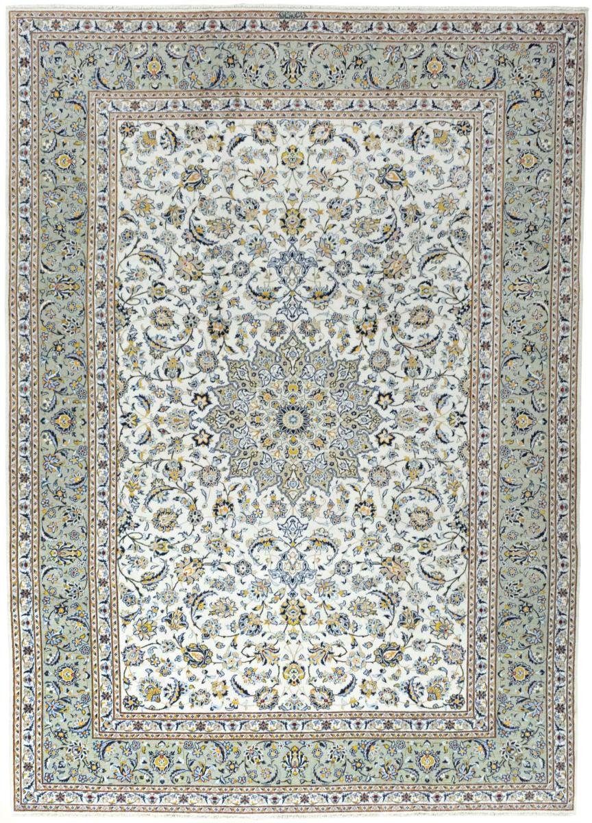 Orientteppich Keshan 266x375 Handgeknüpfter Orientteppich / Perserteppich, Nain Trading, rechteckig, Höhe: 12 mm