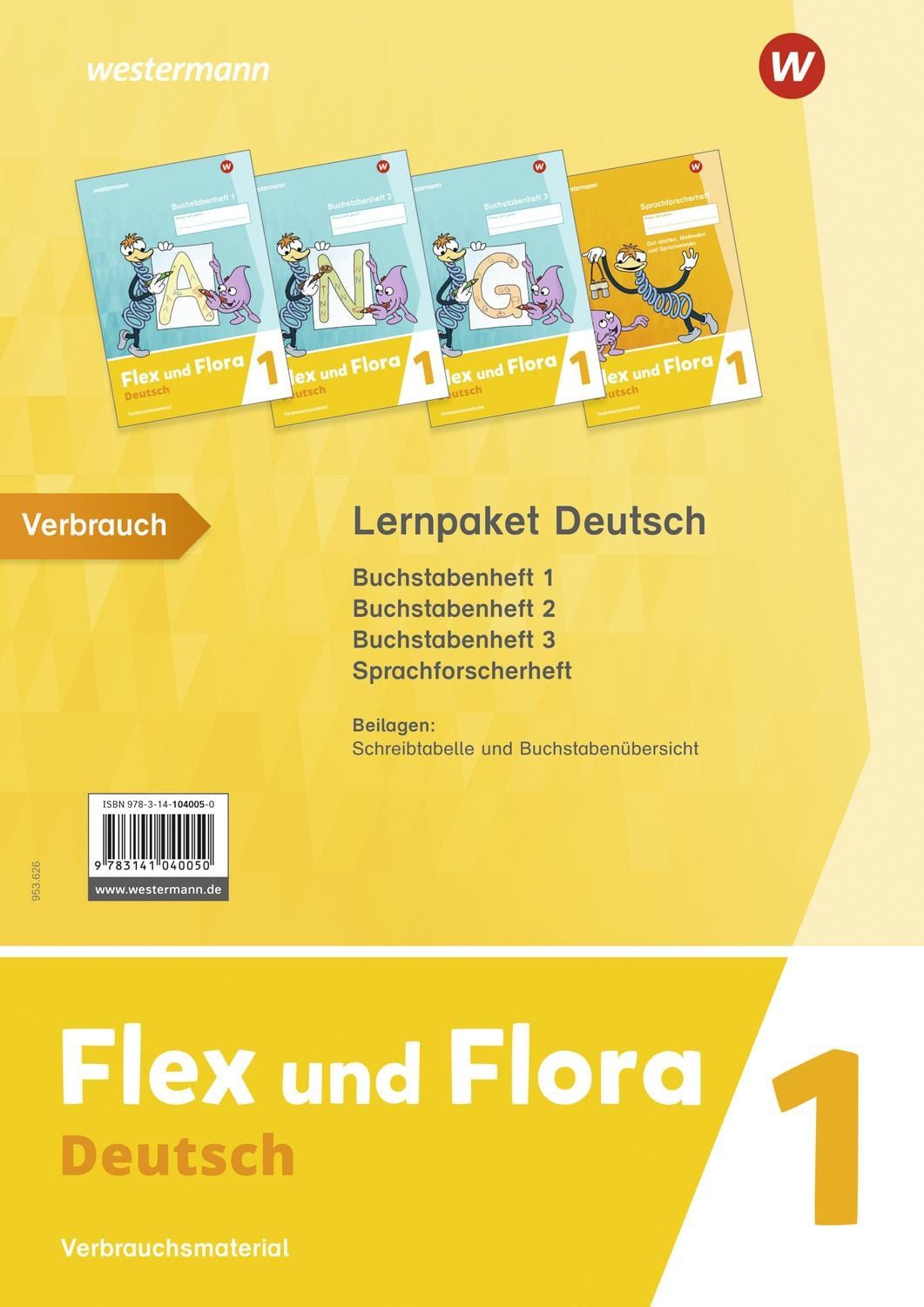 Flex und Flora - Ausgabe 2021. Themenhefte 1 Lernpaket Deutsch / Nadine Pistor, Elke Schnepf-Rimsa