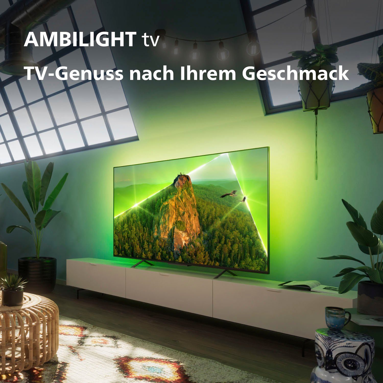 Philips 70PUS8108/12 4K (177 cm/70 Ultra LED-Fernseher Zoll, HD, Smart-TV)