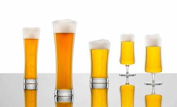 SCHOTT-ZWIESEL Bierglas Beer Basic Weizenbiergläser 0,5 Liter 6er Set, Glas