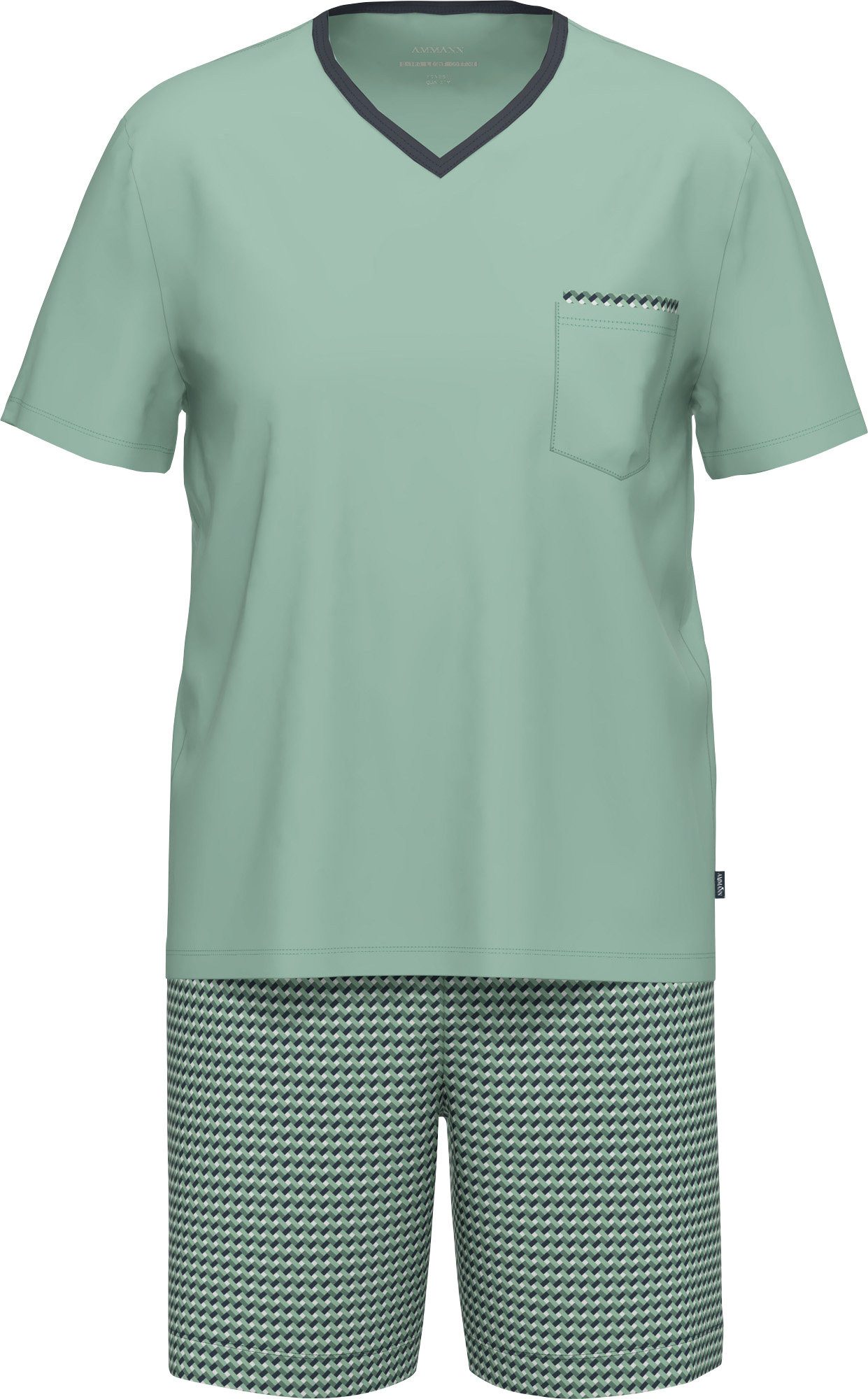 Pyjama Bio Herren-Shorty "EXTRA LIGHT COTTON"