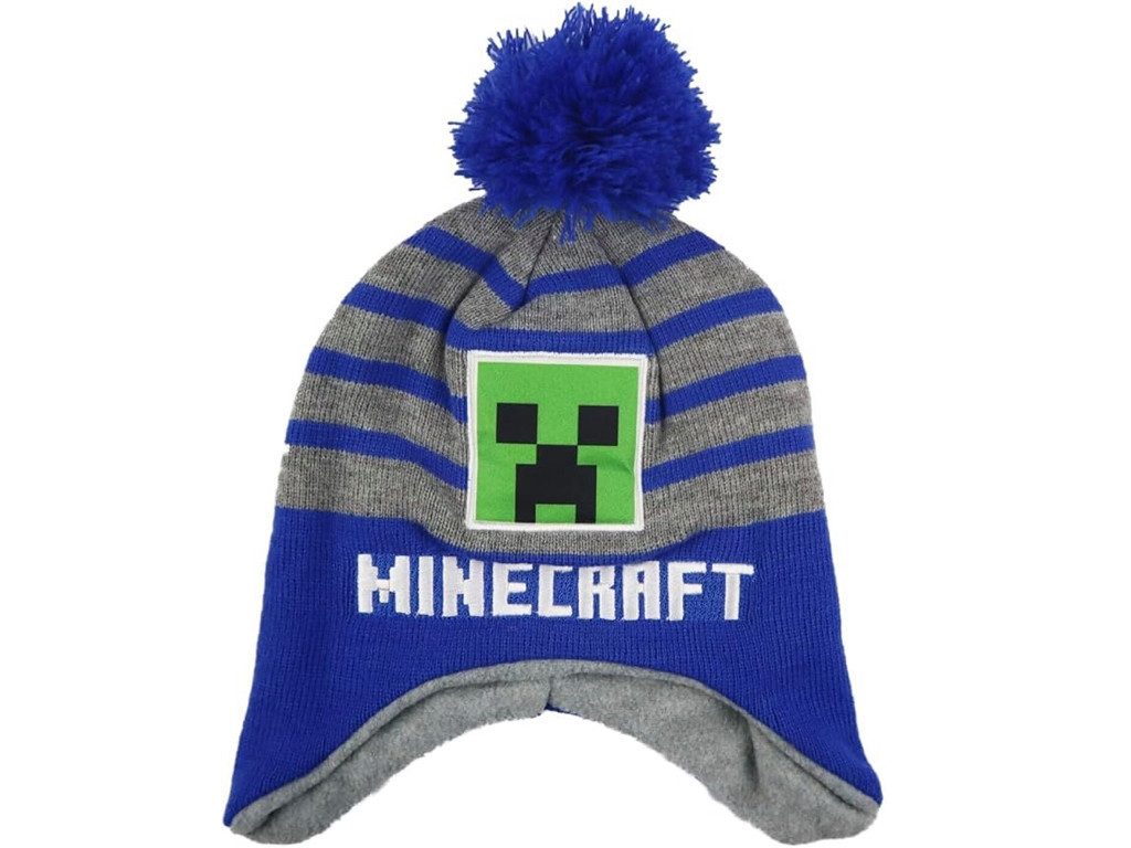 Bommelmütze Wintermütze Mütze Minecraft