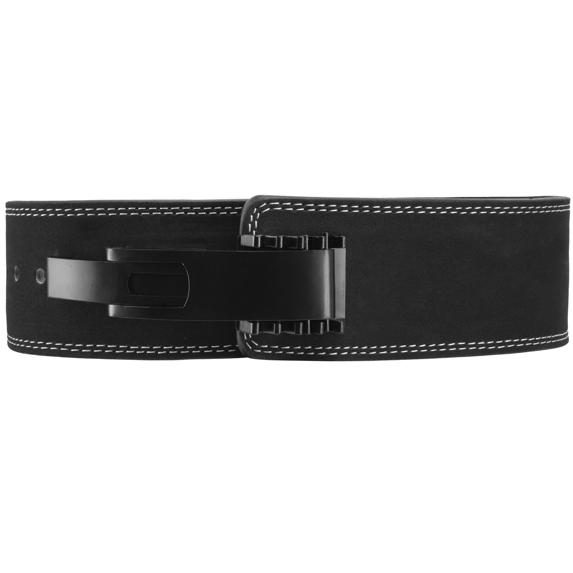 CLIMAQX Bauch- und Rückenstützgürtel Strongman Gewichthebergürtel Black Edition