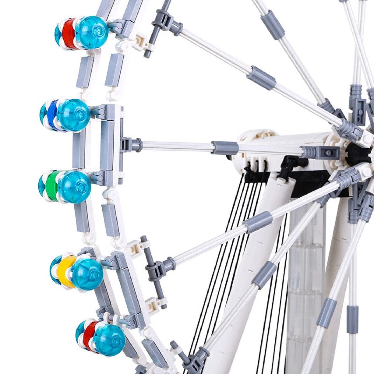 Wange Wange 6215 London Eye 1.528 Teile Millenium Wheel Riesenrad Konstruktions-Spielset, (1528 St)