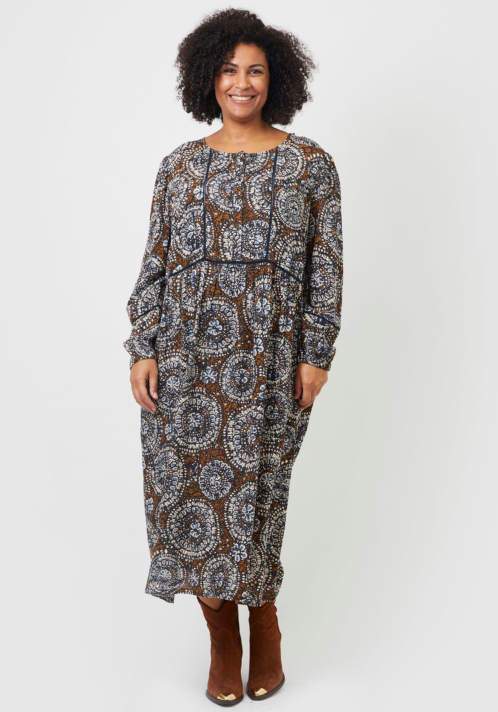 ADIA Jerseykleid mit Allround-Muster | Jerseykleider