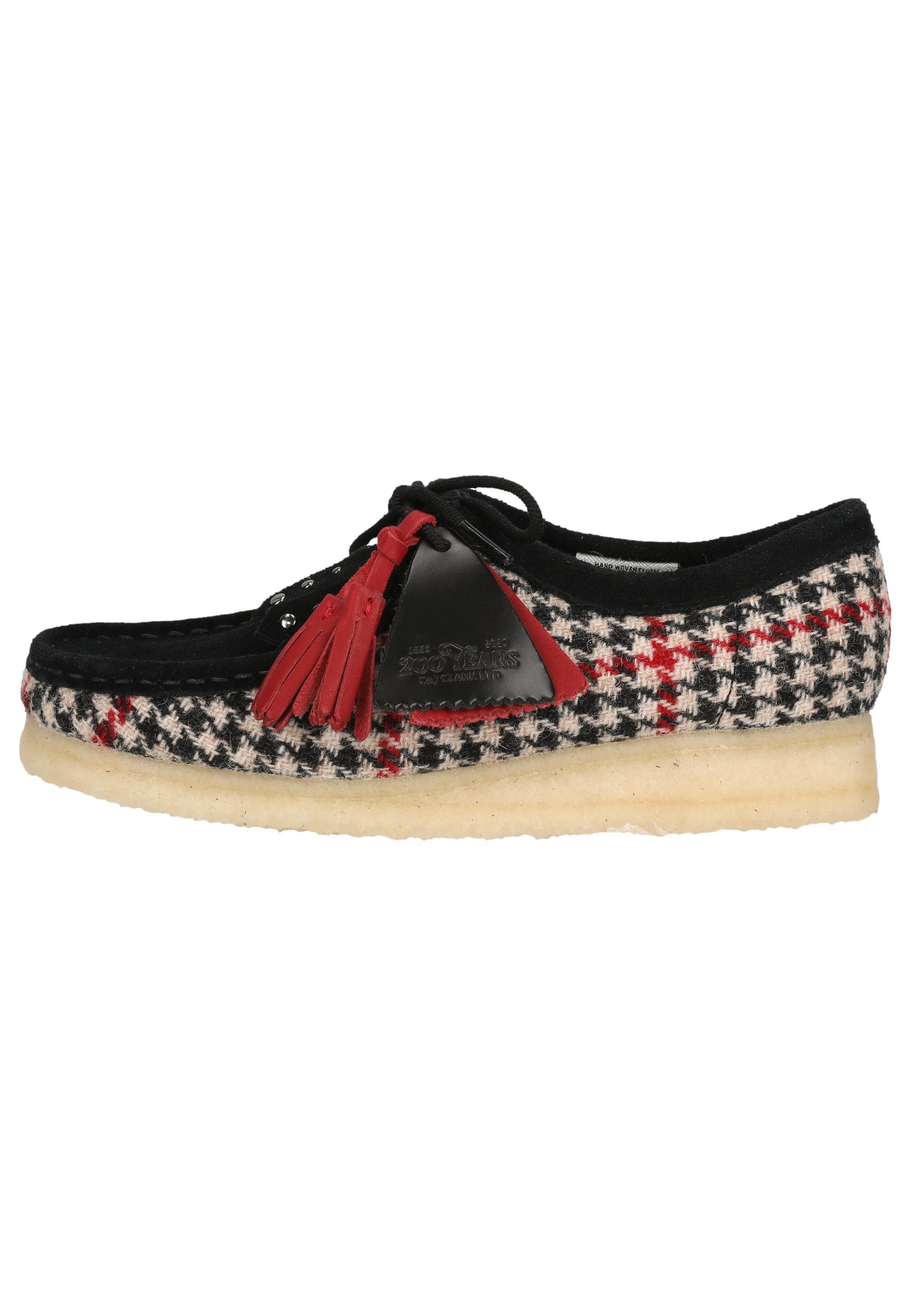 Clarks Wallabee Mokassin aus hochwertigem Harris Tweed
