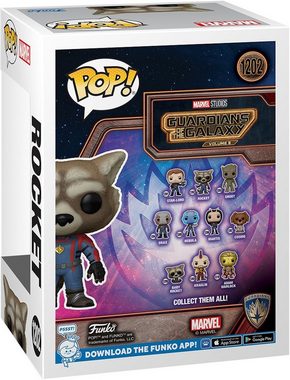 Funko Spielfigur Guardians of the Galaxy Vol. 03 - Rocket 1202 Pop!
