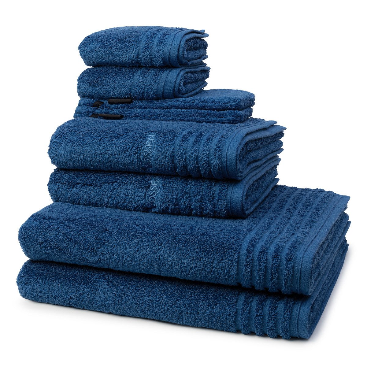 Vossen Handtuch Set Vienna Style Supersoft, Frottee (Spar-Set, 8-St), 2 X Wasch- 2 X Gäste- 2 X Dusch- 2 X Handtuch im Set - Baumwolle