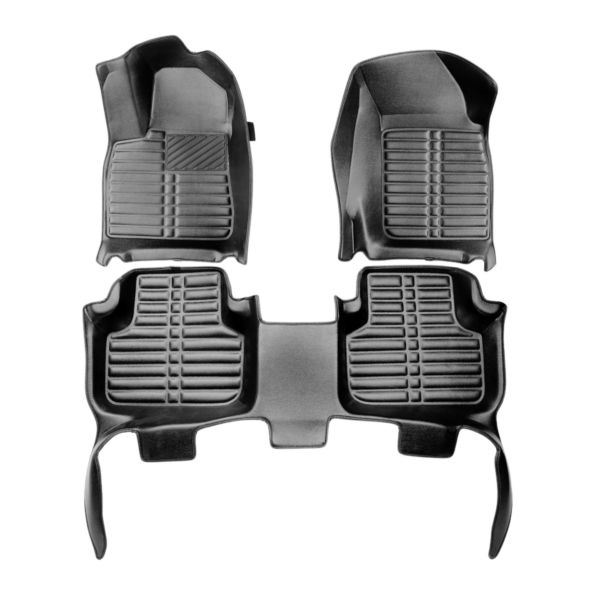 fussmattenprofi.com Auto-Fußmatte 5D Premium Auto Fußmatten TPE Set passend für Audi Q7 (4M) ab 2015 (1 St), für Audi Audi Q7