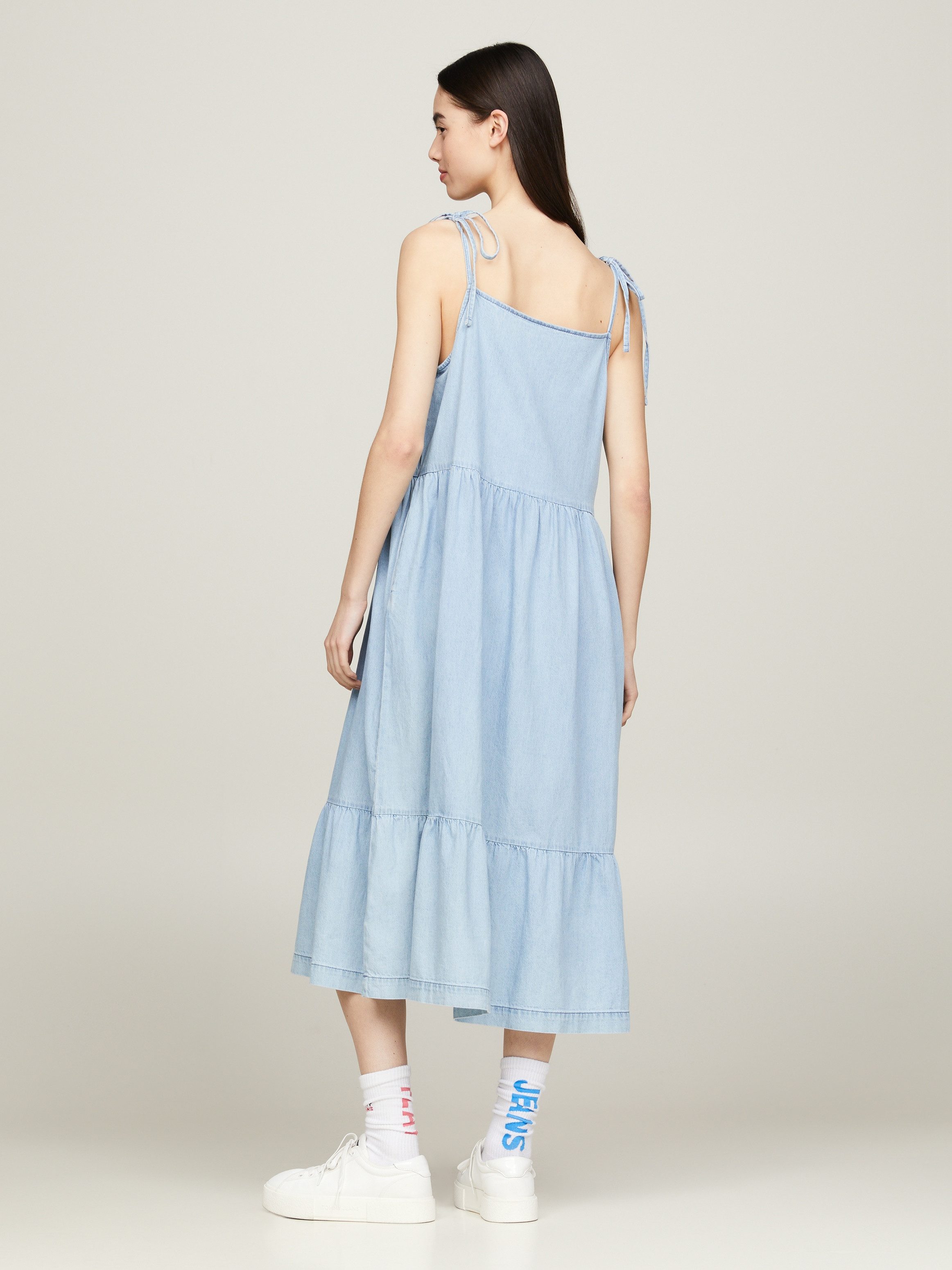 Tommy Jeans Curve Blusenkleid TJW CHAMBRAY günstig online kaufen