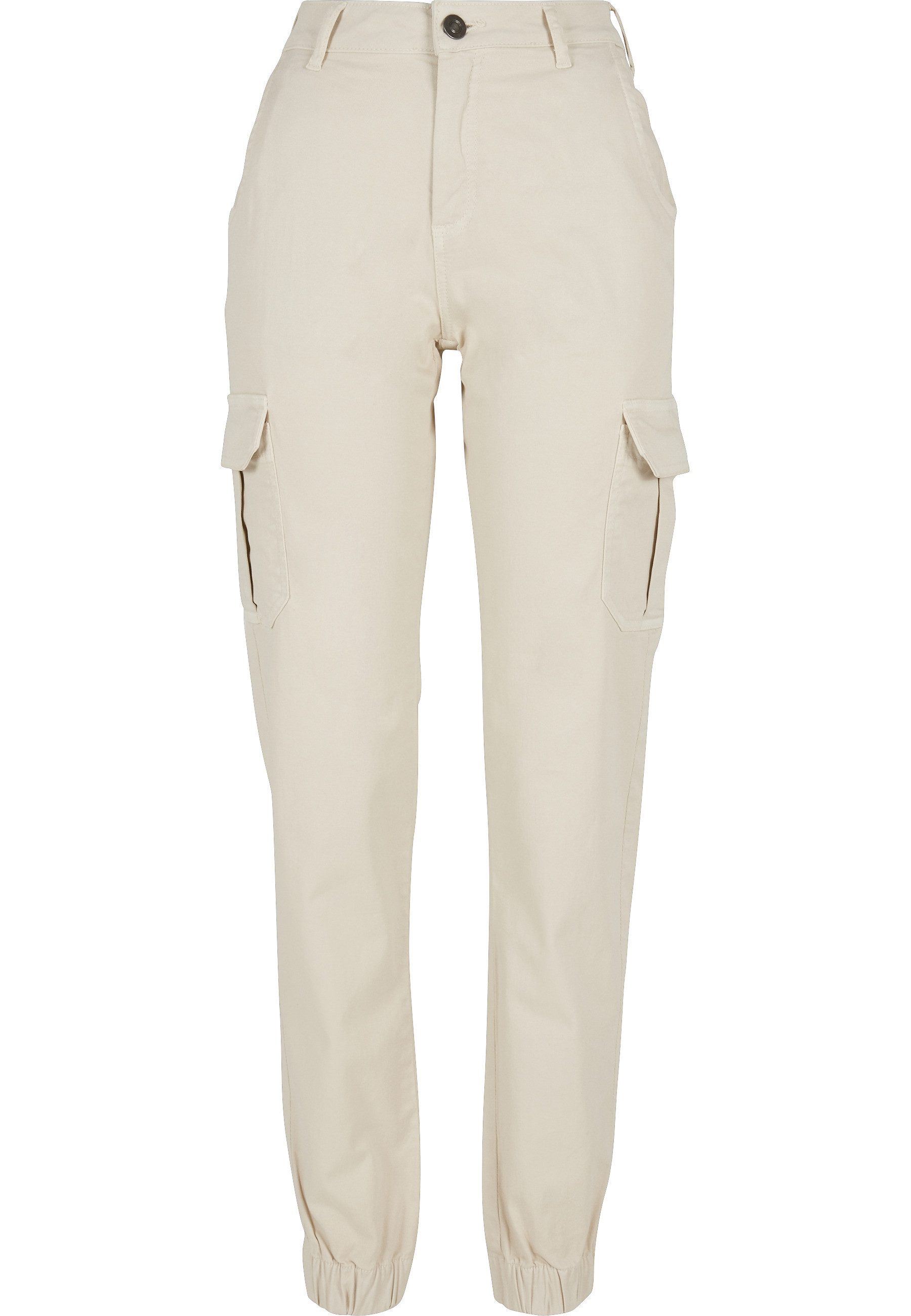 Cargohose Urban Classics Damen Ladies High Waist Cargo Pants