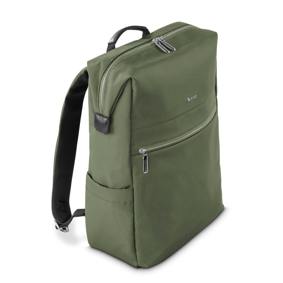Hama Laptoprucksack Laptoprucksack (bis 41 cm (16,2), wasserabweisend, gepolstert, 15 l), extralanger Reißverschluss, Fach für Wertsachen