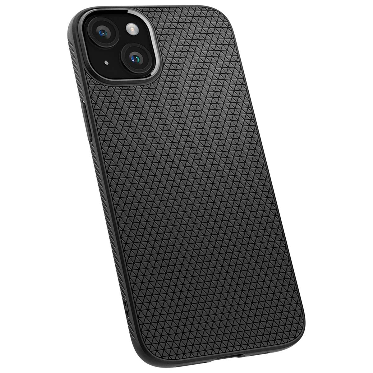 Spigen Backcover Spigen Liquid Air™ Backcover Apple iPhone 15 - Matte Black
