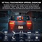 MUPOO »10Zoll 2K Dashcam Auto Kamera mit WiFi + 1080P Rückfahrkamera + 64GB TF Karte« Dashcam (HD, WLAN (Wi-Fi), 2K Kamera vorne, Super Nachtsicht, Parküberwachung, Zeitrafferaufnahme, G Sensor), Bild 3